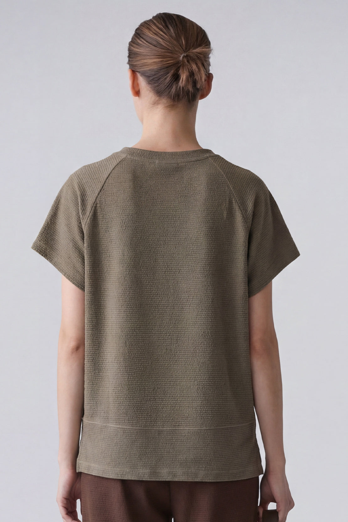 KOKO Textured Knitted Top – Clay