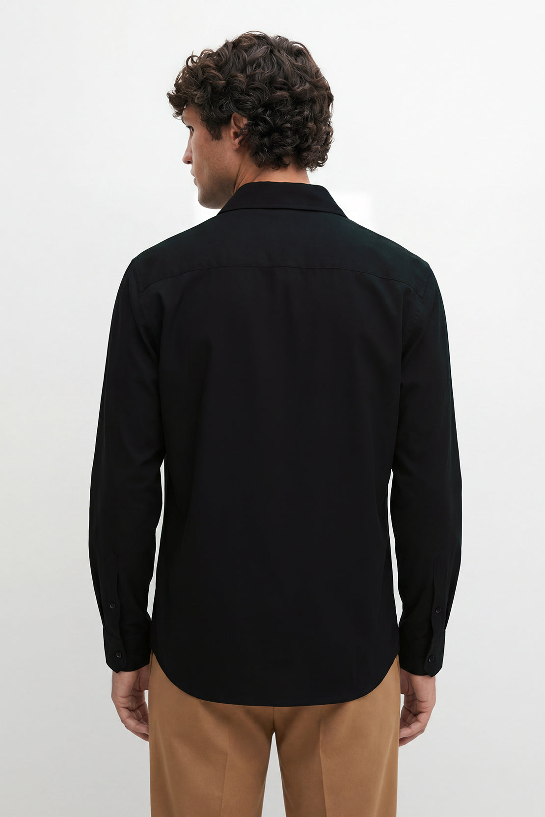 KOKO Pure Ease Button Down Shirt – Black