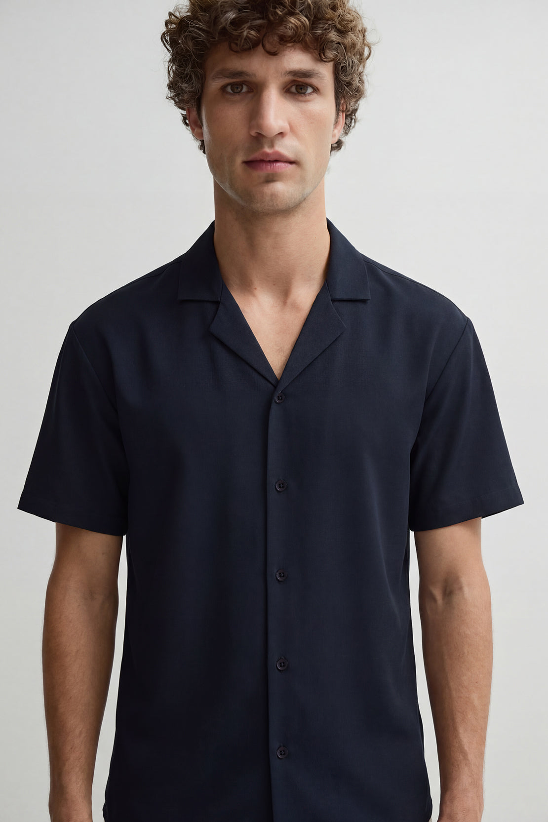 KOKO Pure Ease Classic Button-Down Shirt– Navy