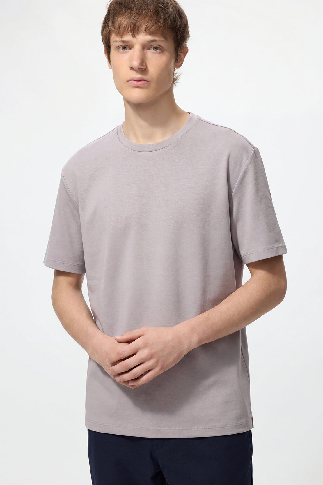 KOKO Sheen Modal Crew Neck T-Shirt – Clay