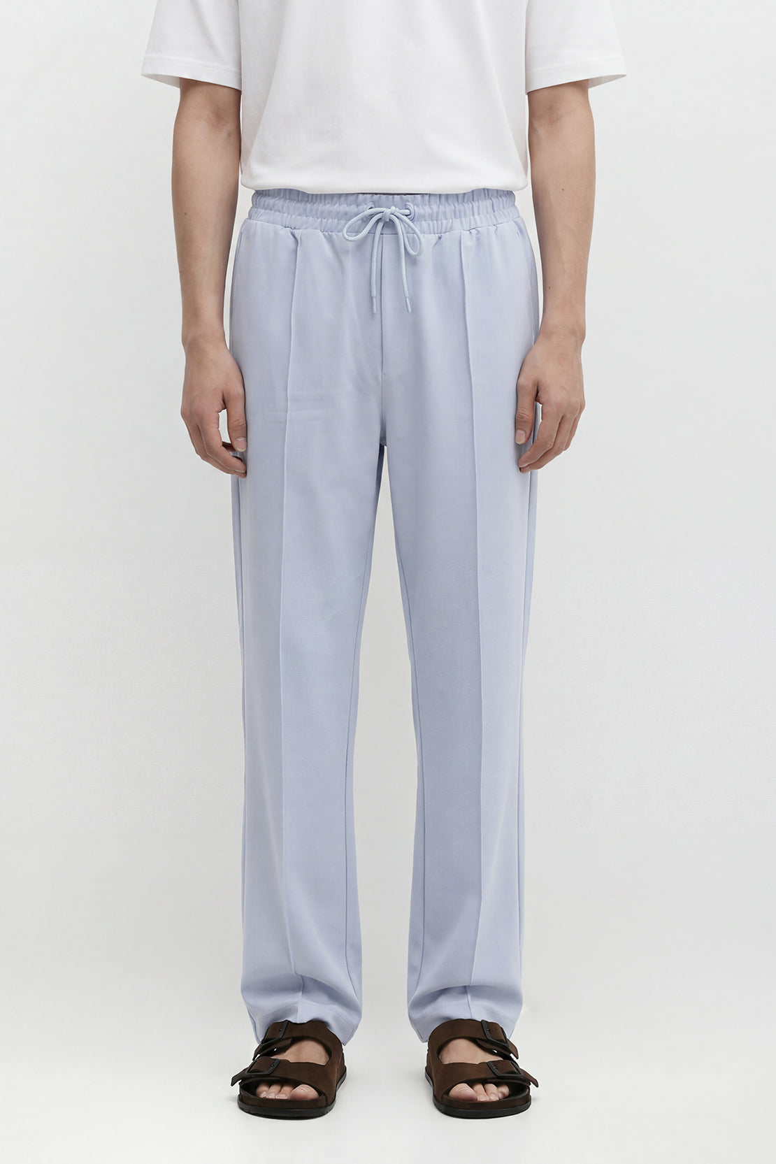 KOKO Sheen Modal Relaxed Jogger Pants – Light Blue