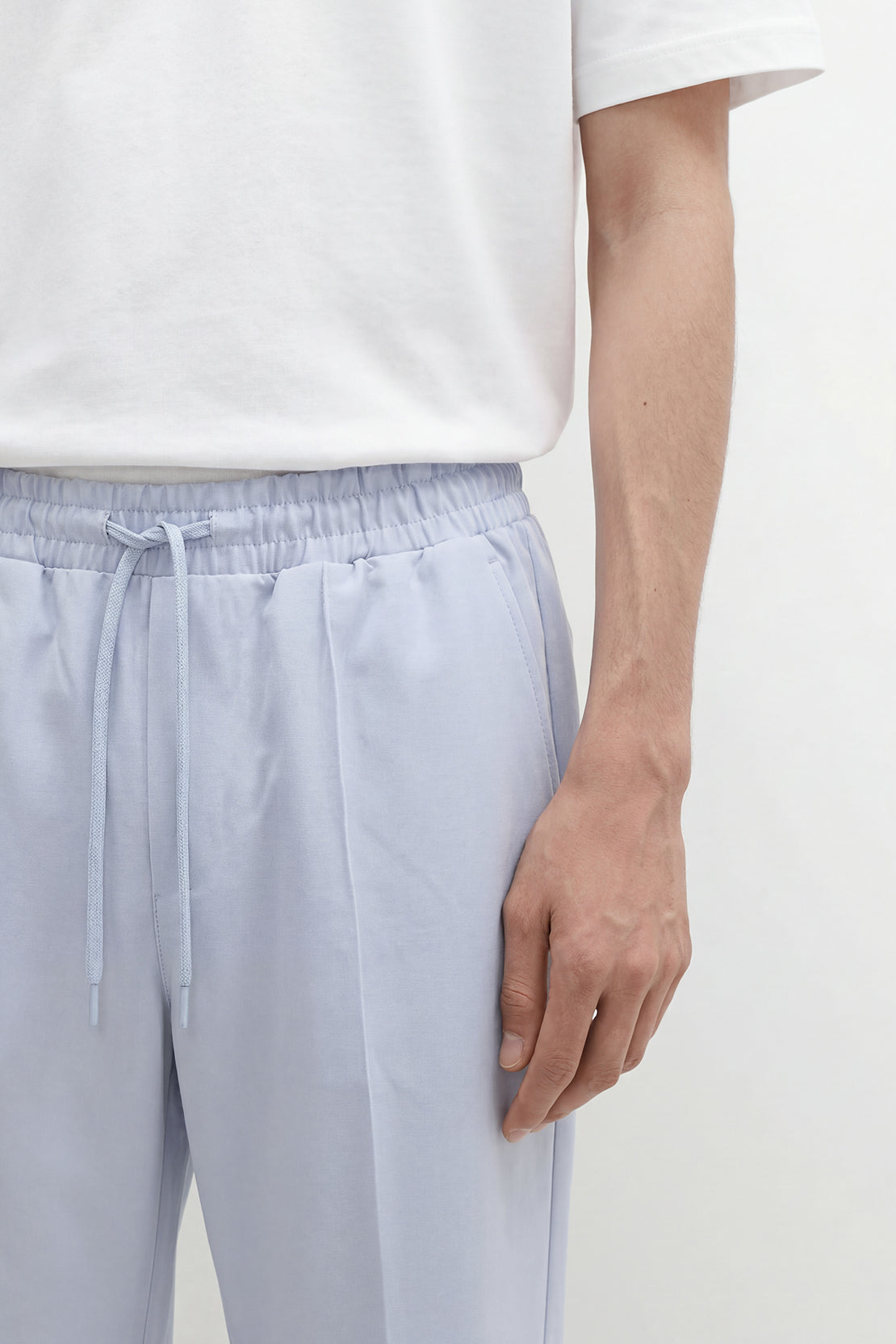 KOKO Sheen Modal Relaxed Jogger Pants – Light Blue