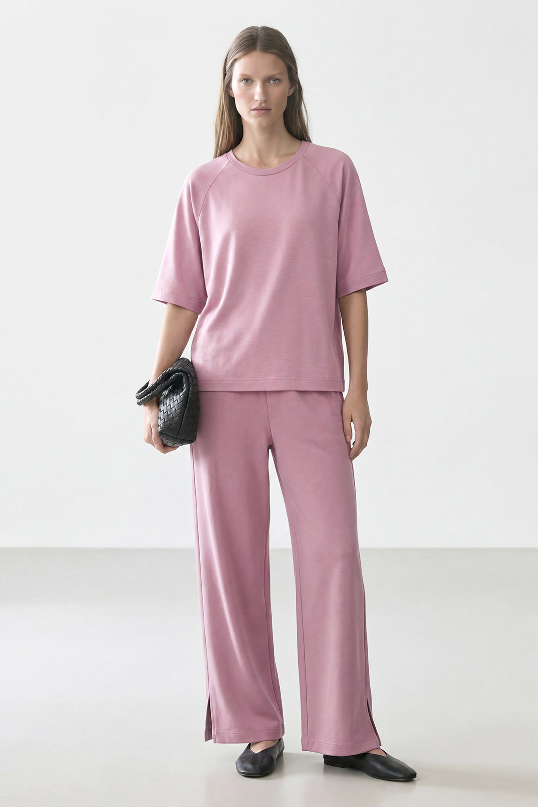 KOKO Modal Blend Relaxed Fit Top – Pink