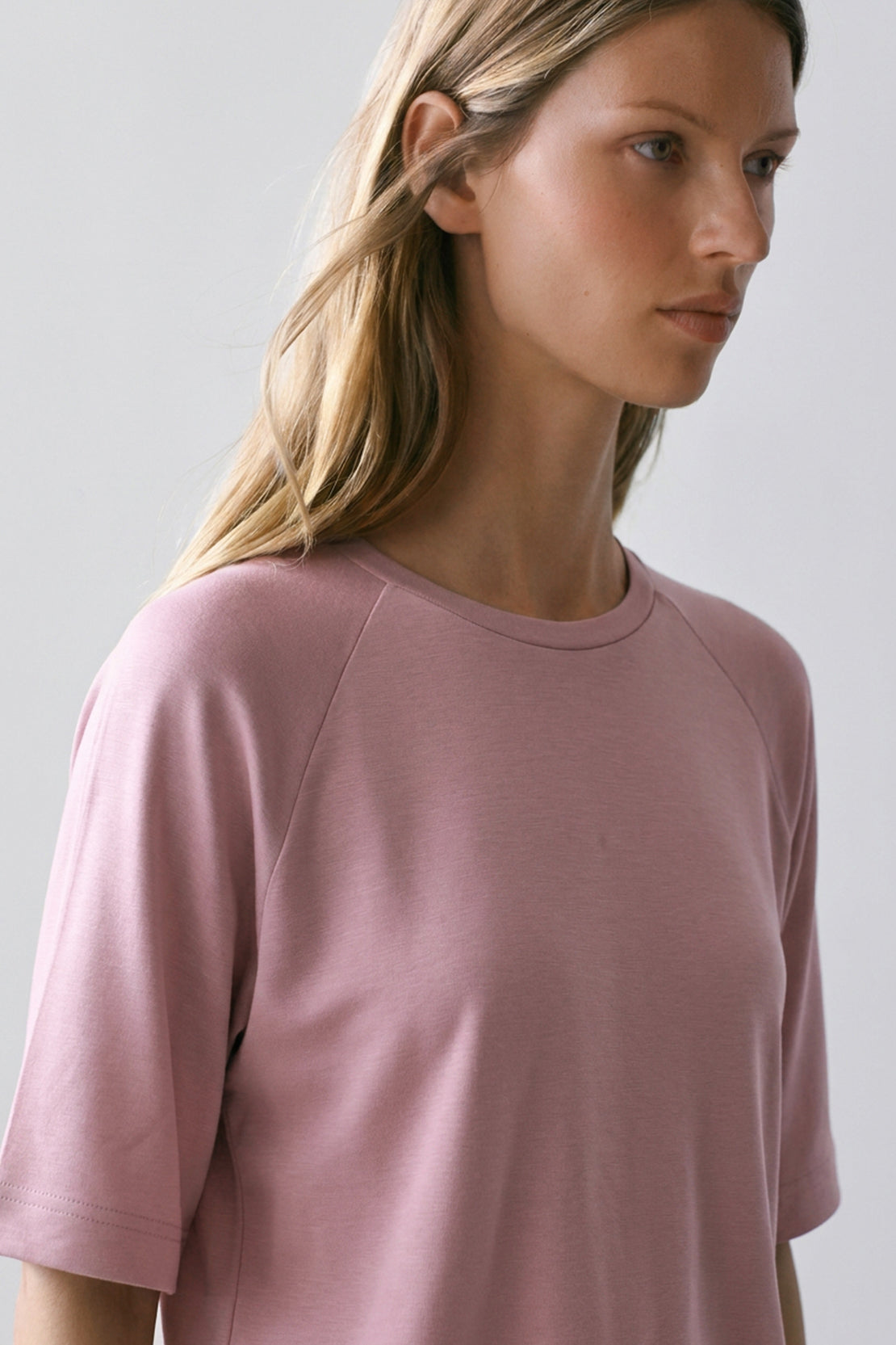KOKO Modal Blend Relaxed Fit Top – Pink