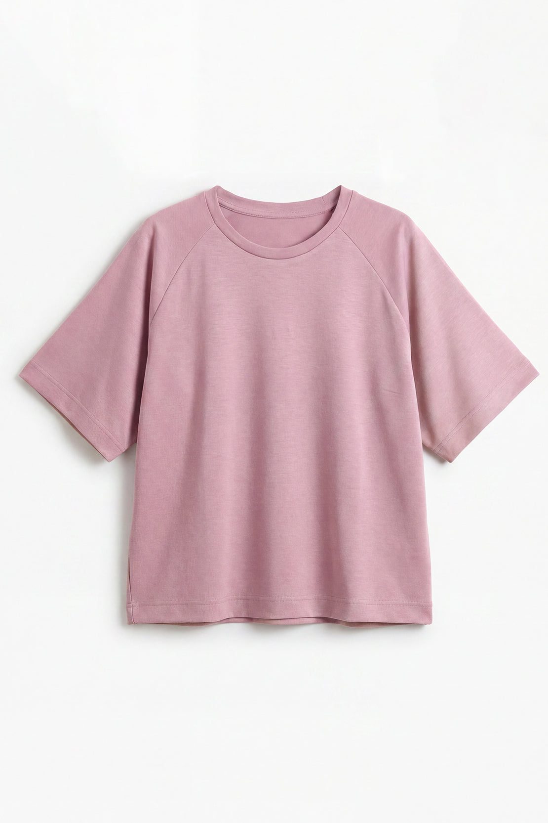 KOKO Modal Blend Relaxed Fit Top – Pink