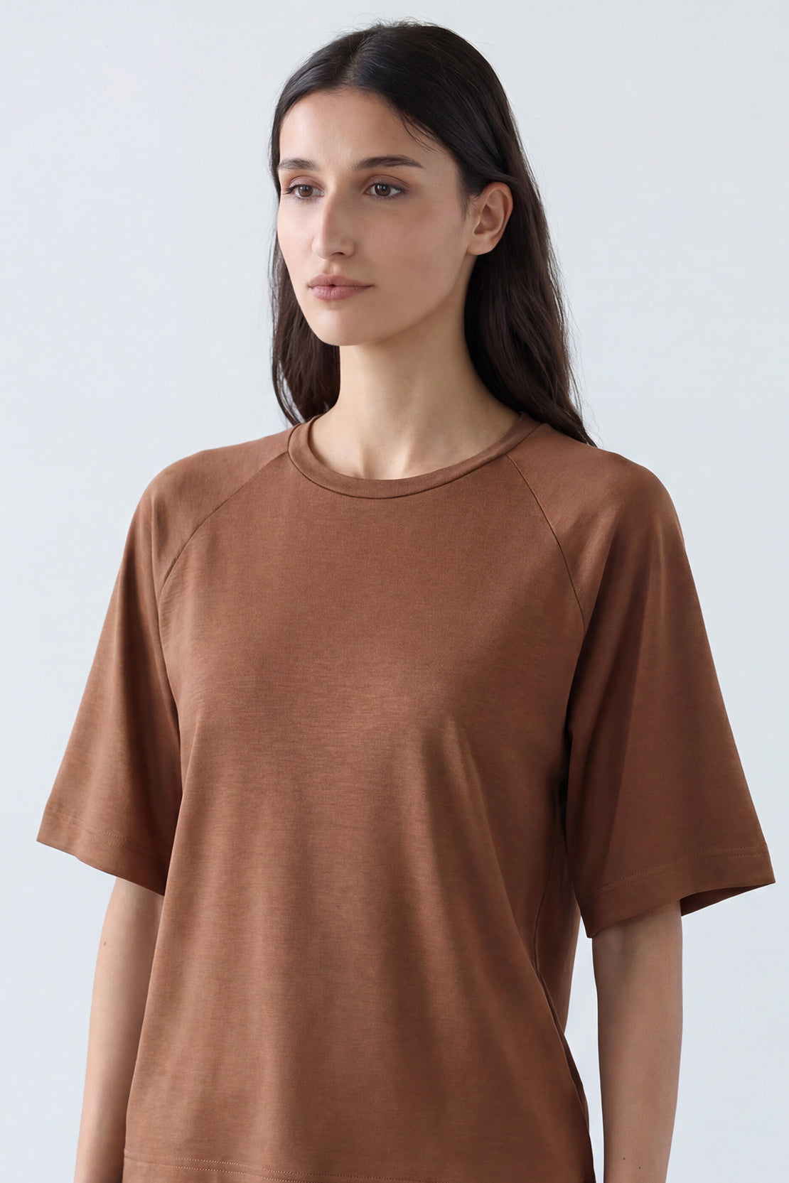 KOKO Modal Blend Relaxed Fit Top – Caramel