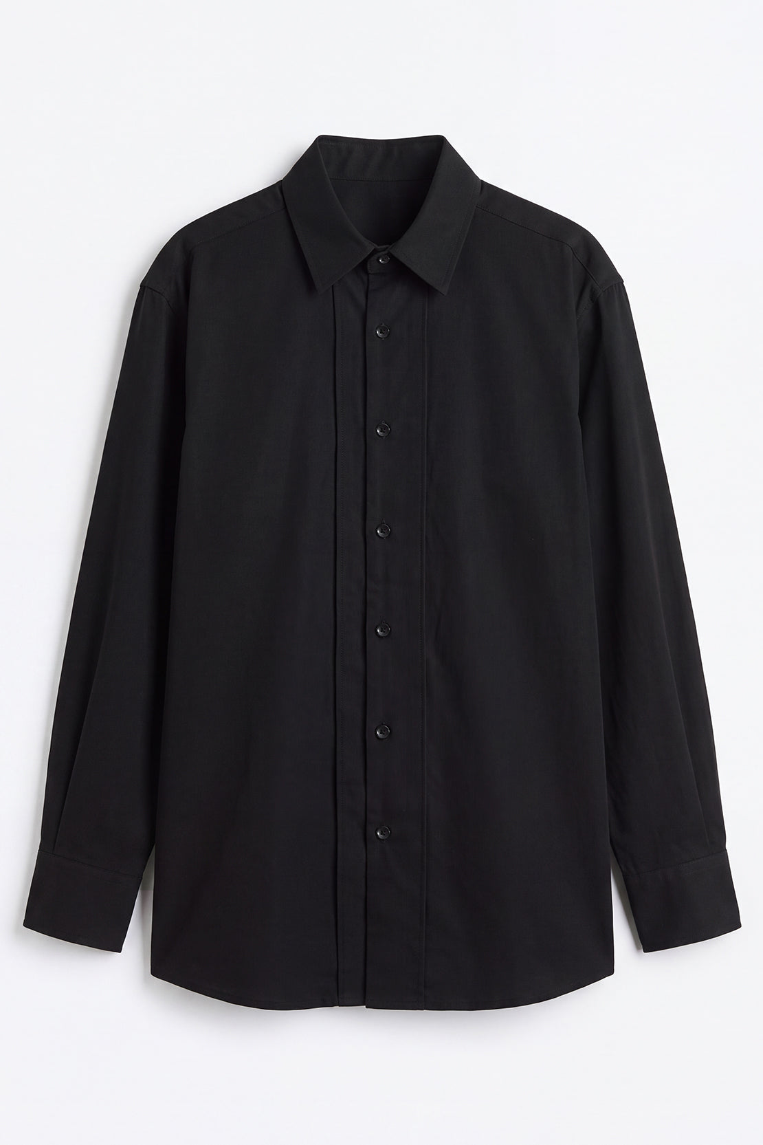 KOKO Smooth Cotton Shirt – Black