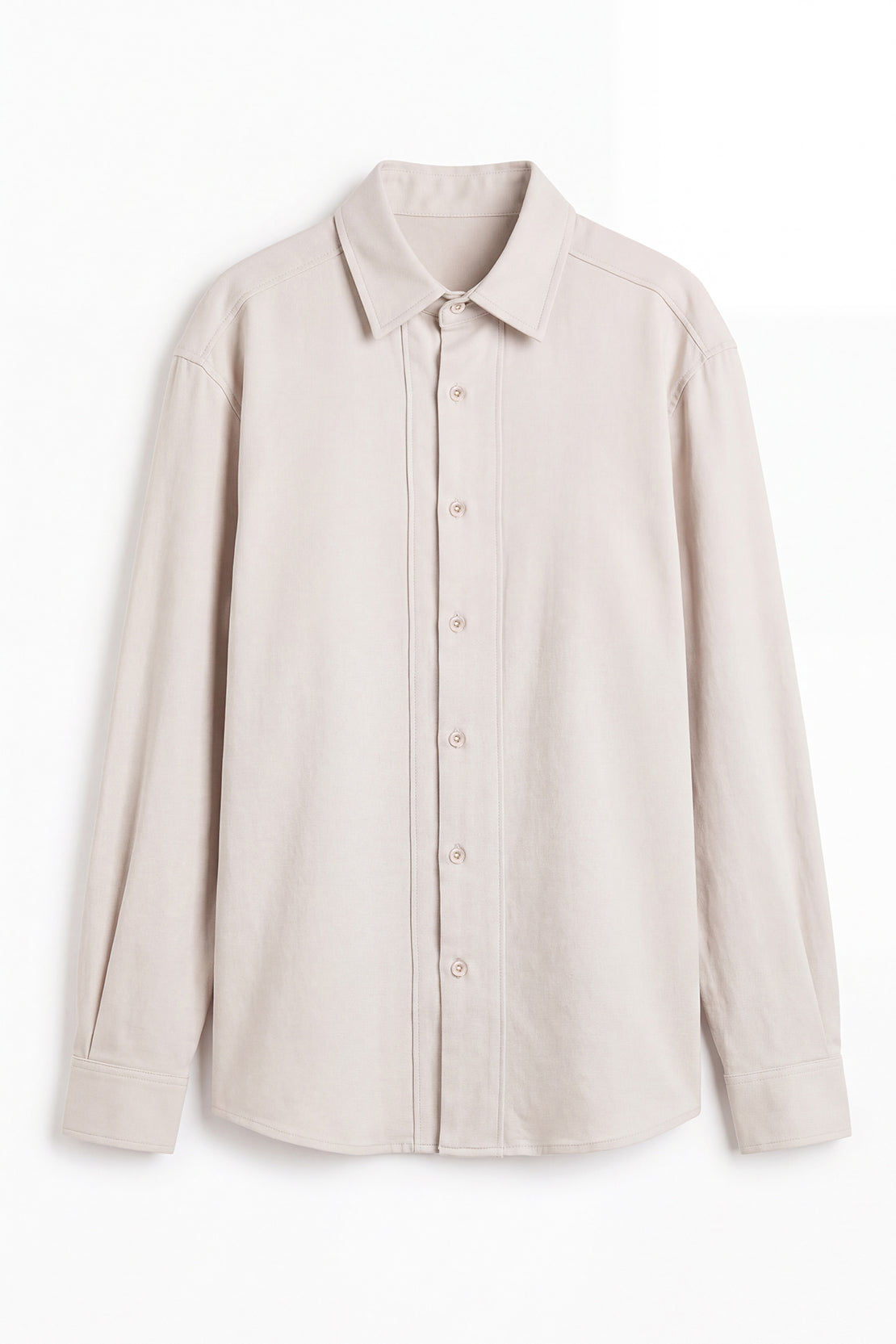 KOKO Smooth Cotton Shirt – Grey