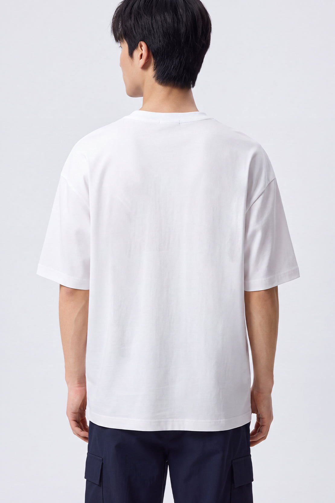 KOKO Cupro Oversized T-Shirt – White