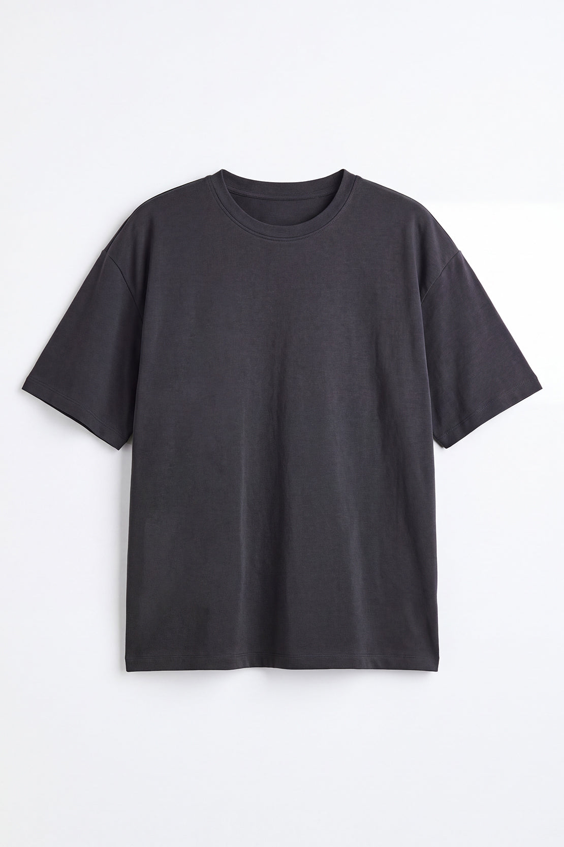 KOKO Cotton Drop Shoulder T-Shirt – Charcoal