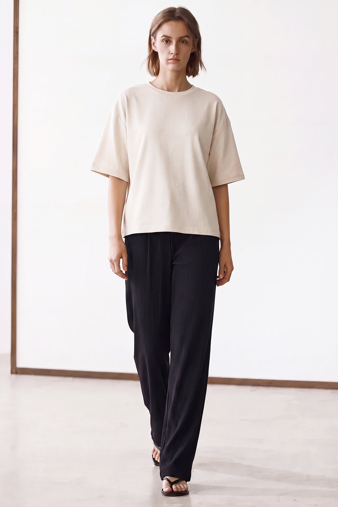KOKO Modal Relaxed Fit T-Shirt – White