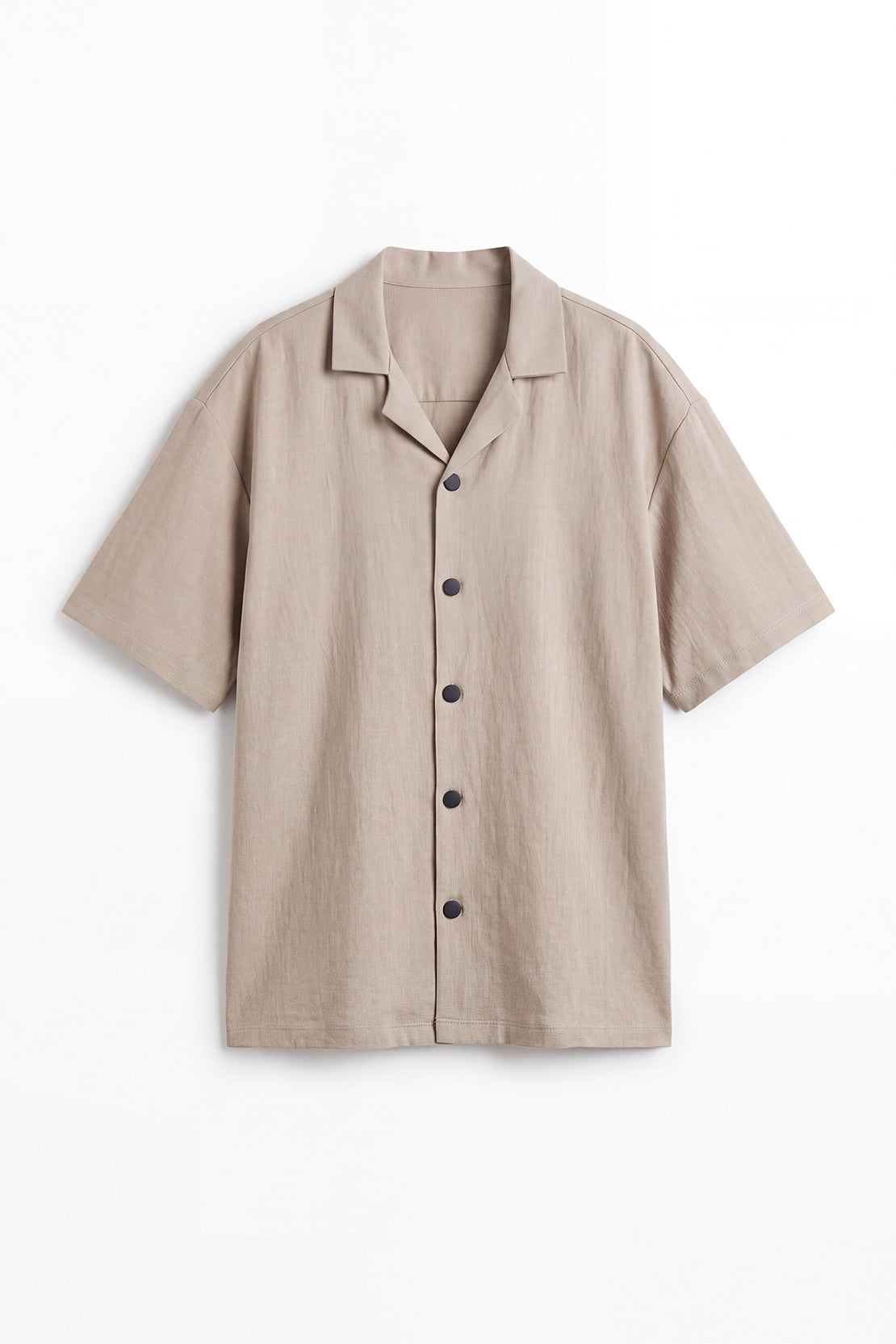 KOKO Linen Half Sleeve Shirt – Beige