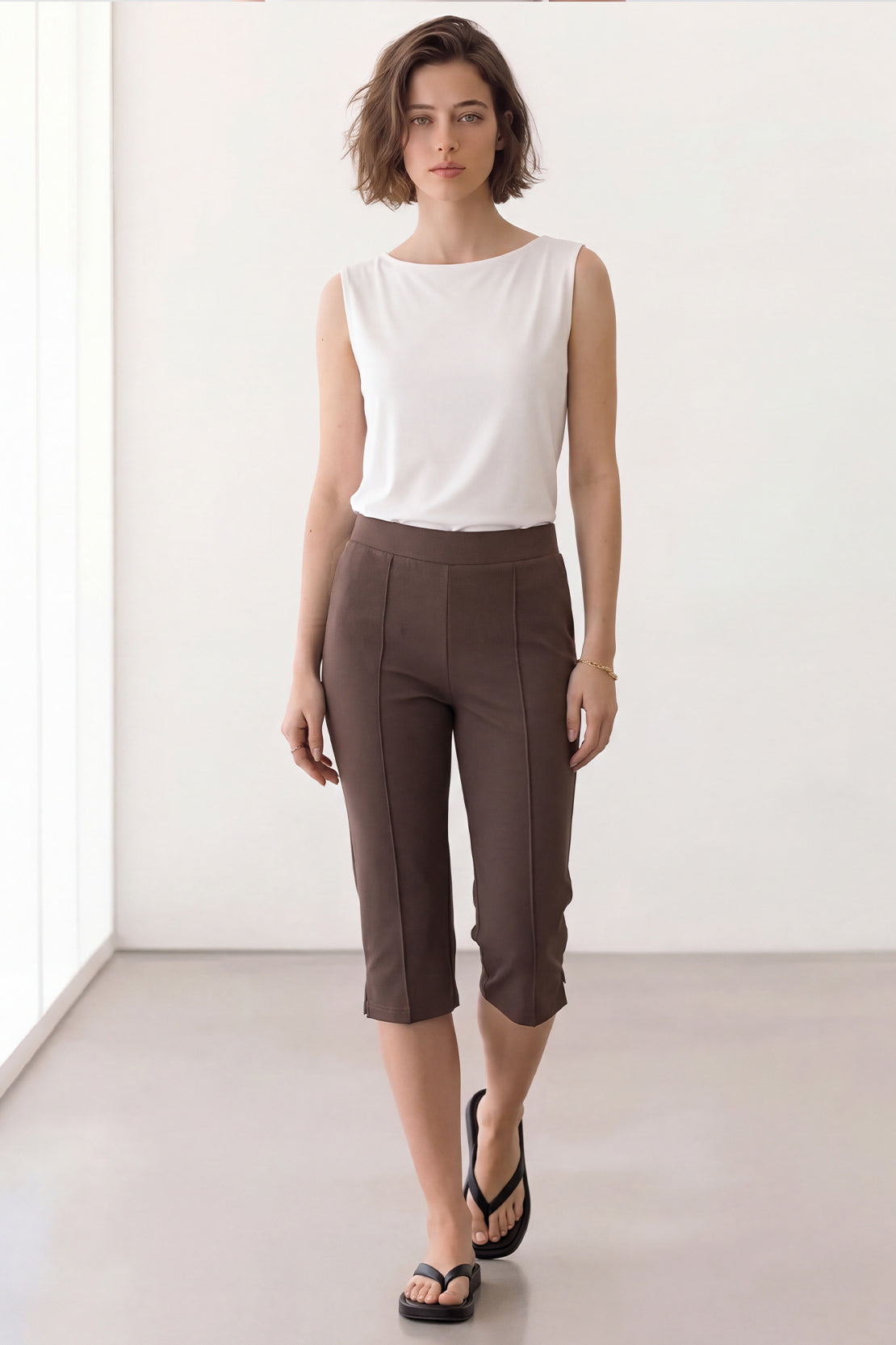 KOKO Modal Blend Cropped Pants