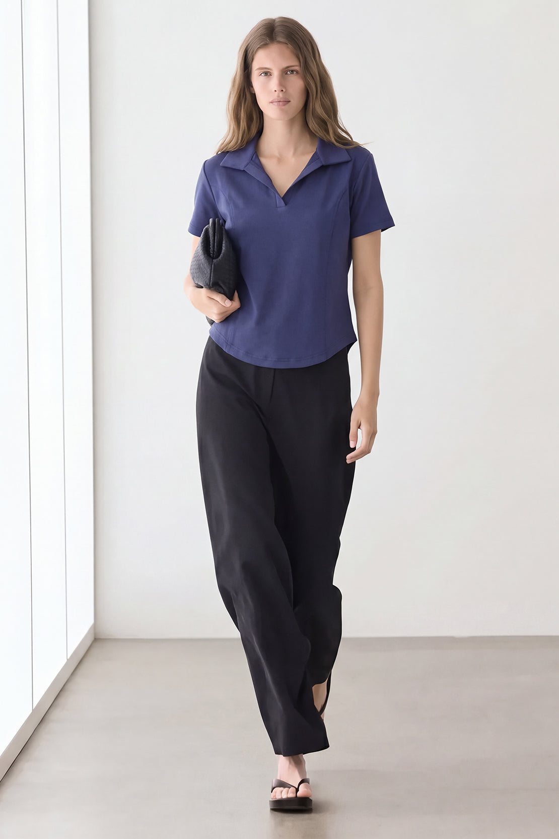 KOKO Cotton Collared T-shirt