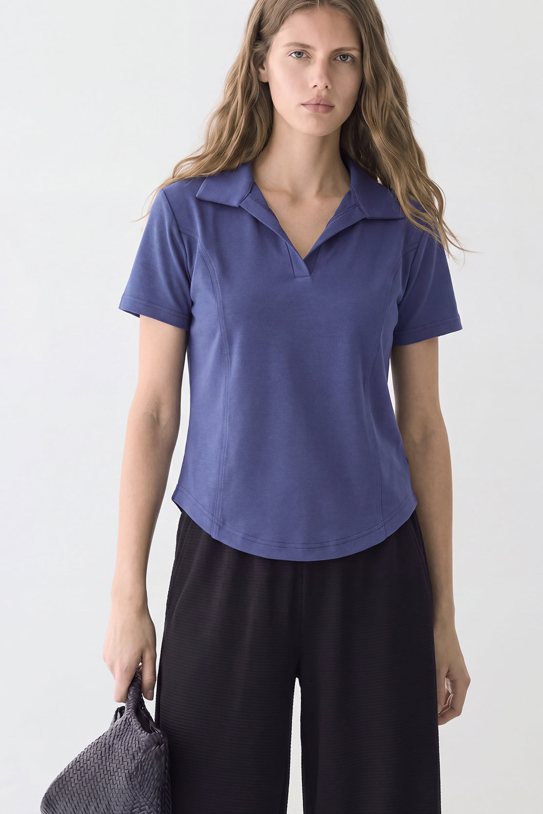 KOKO Cotton Collared T-shirt