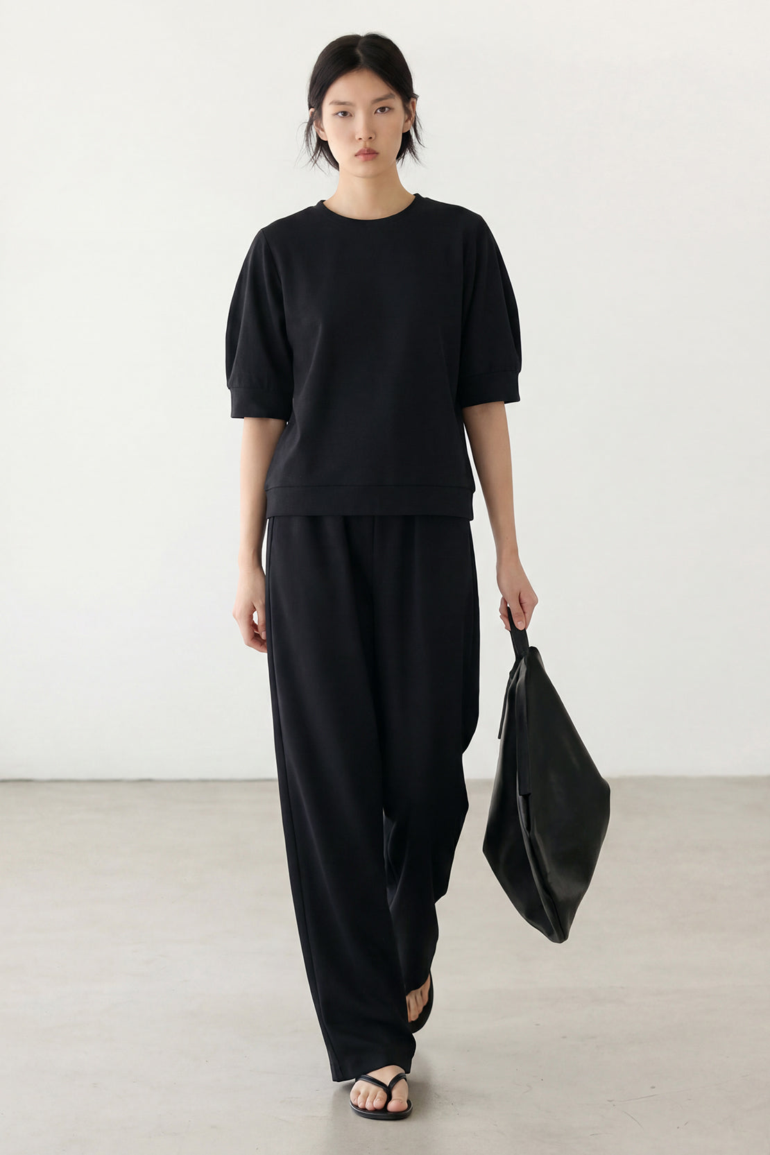 KOKO Modal Roma Relaxed T-Shirt – Black & Off-White