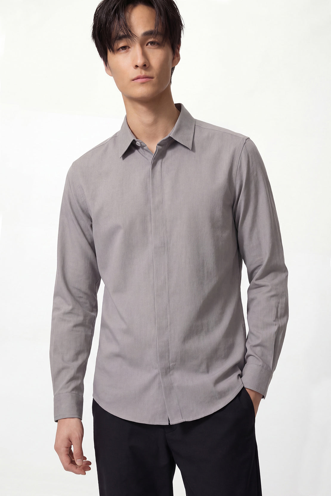 KOKO Pure-Ease Shirt – Blue, Brown, Silver