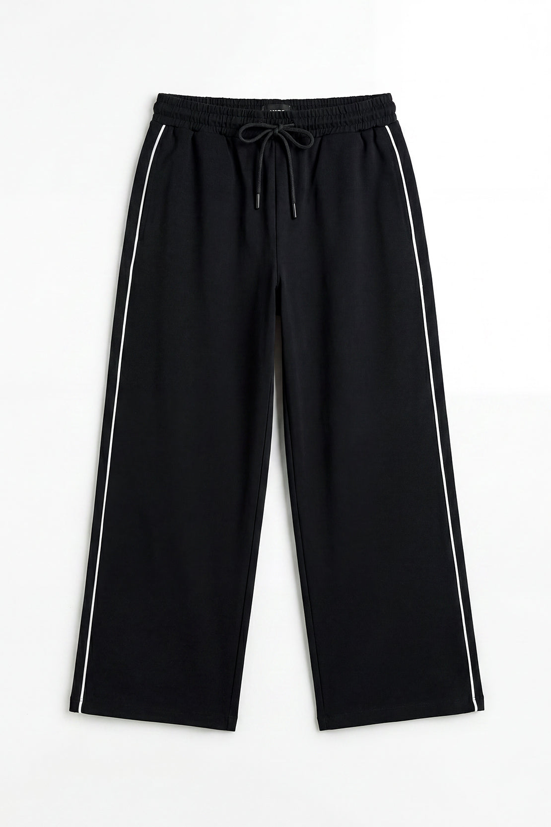 KOKO Modal Roma Side Stripe Trouser – Off-White & Black