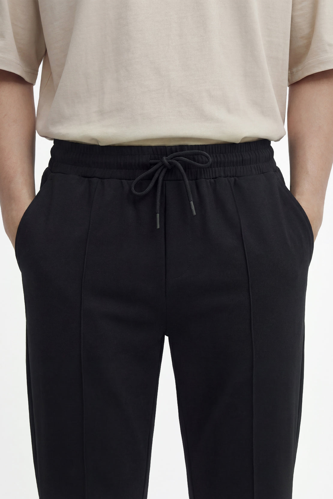 KOKO Modal Relaxed Trouser – Clay & Black