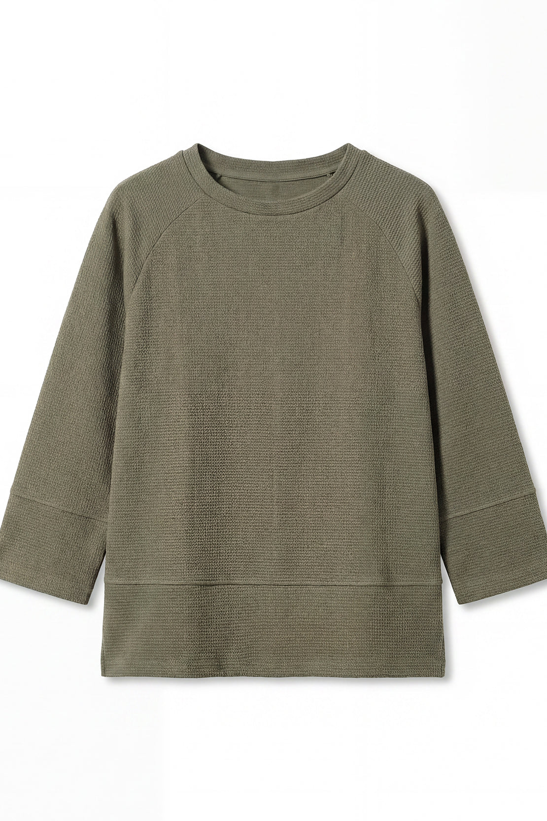 KOKO Textured Knit Relaxed Top - Clay