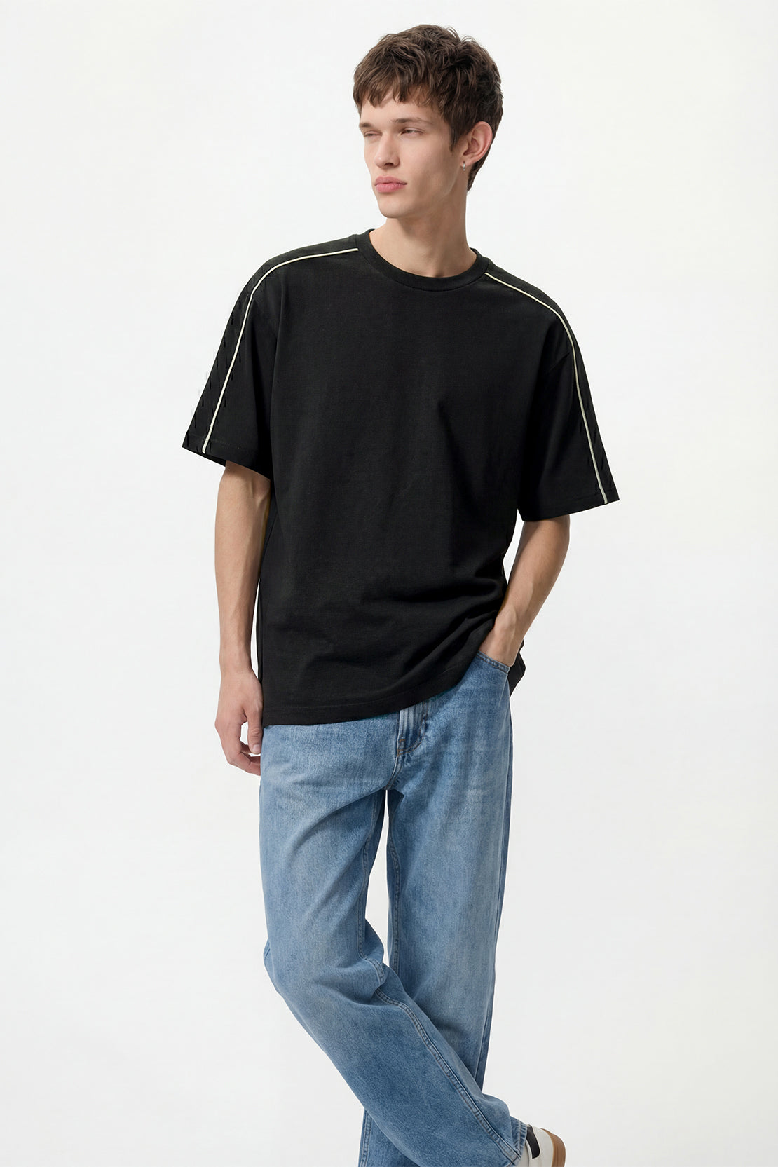 KOKO Modal Oversized Tee – Black