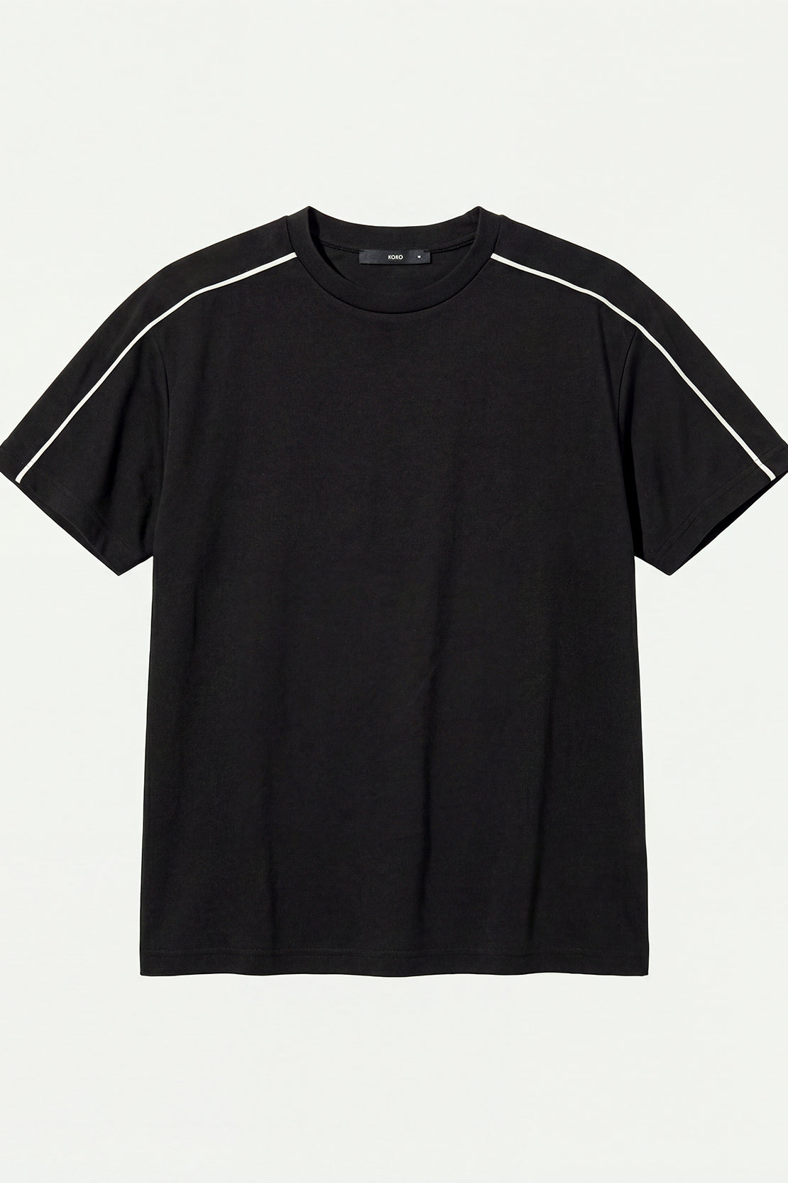 KOKO Modal Oversized T-Shirt – Black, Grey, Silver & Clay