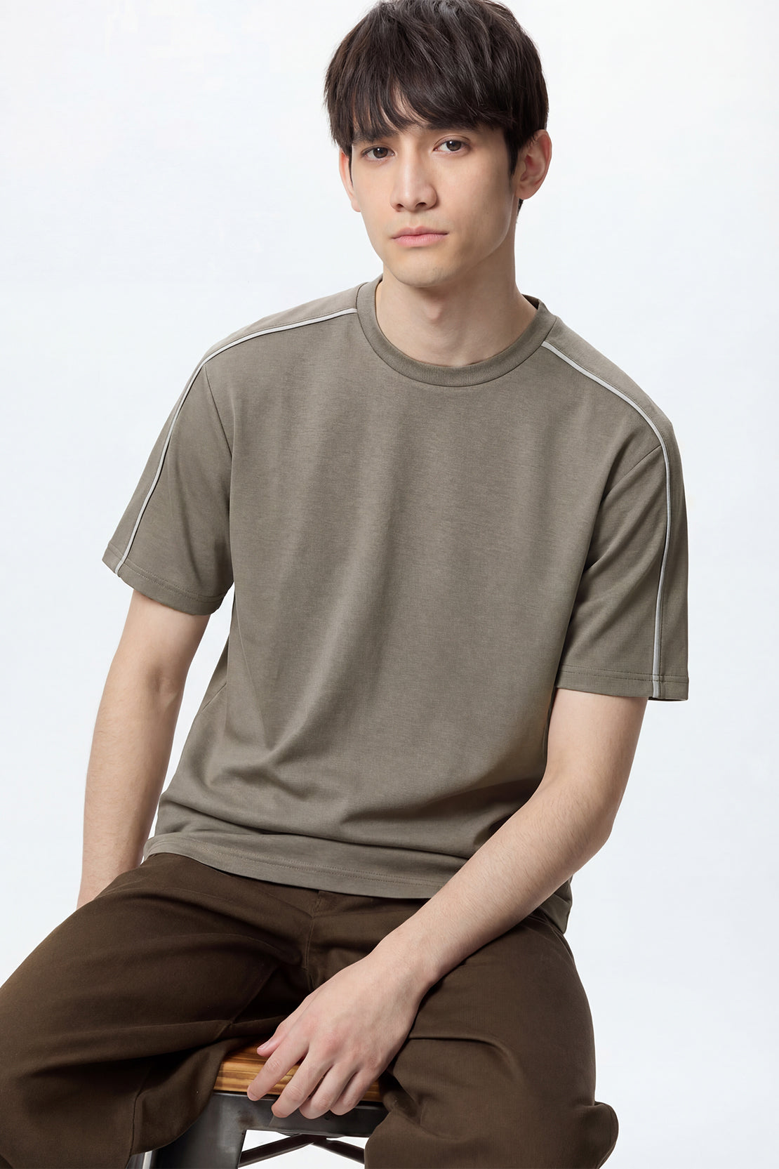 KOKO Modal Oversized Tee – Clay