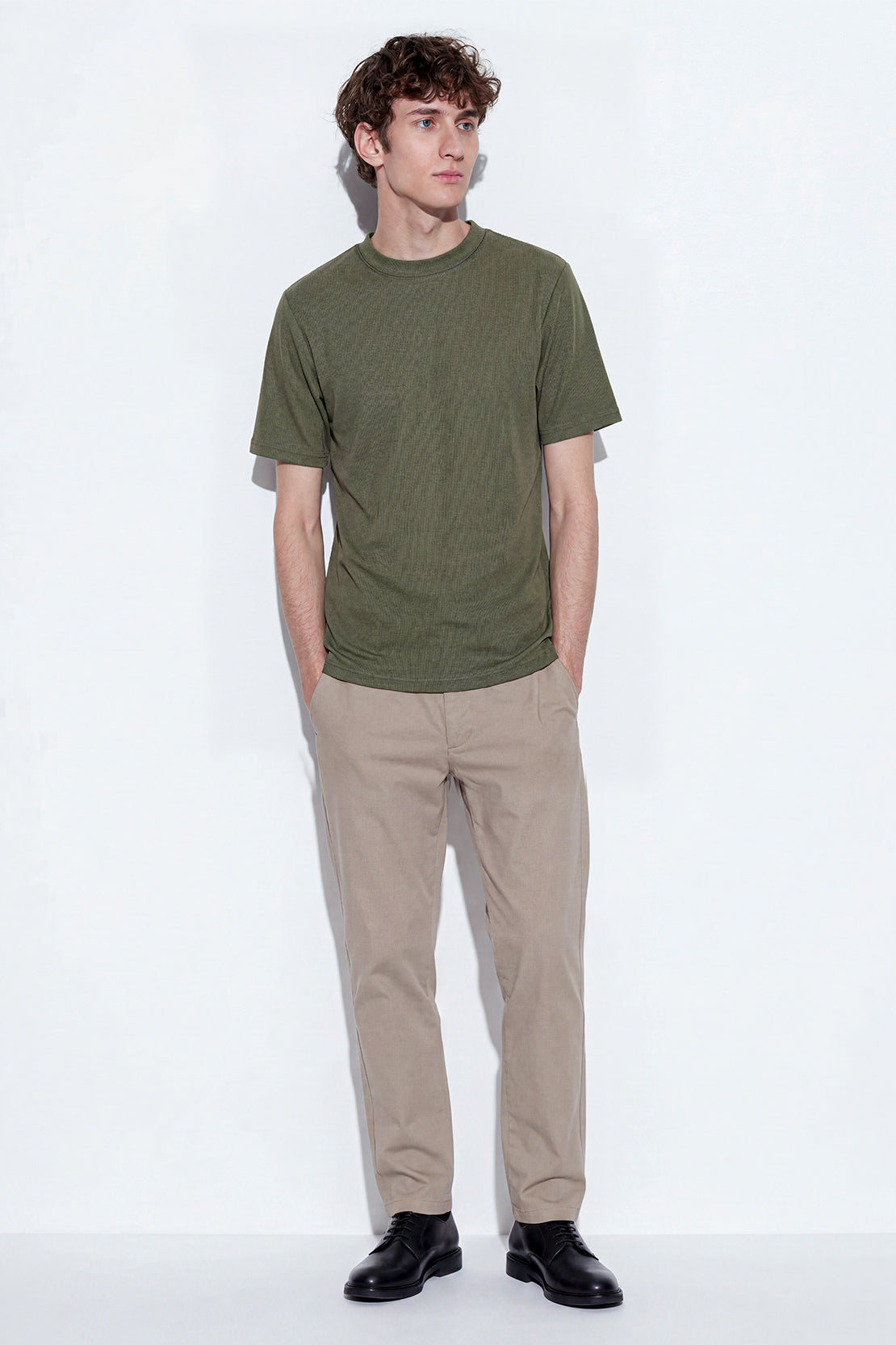 KOKO Lulu Crew Neck T-Shirt – Military Green