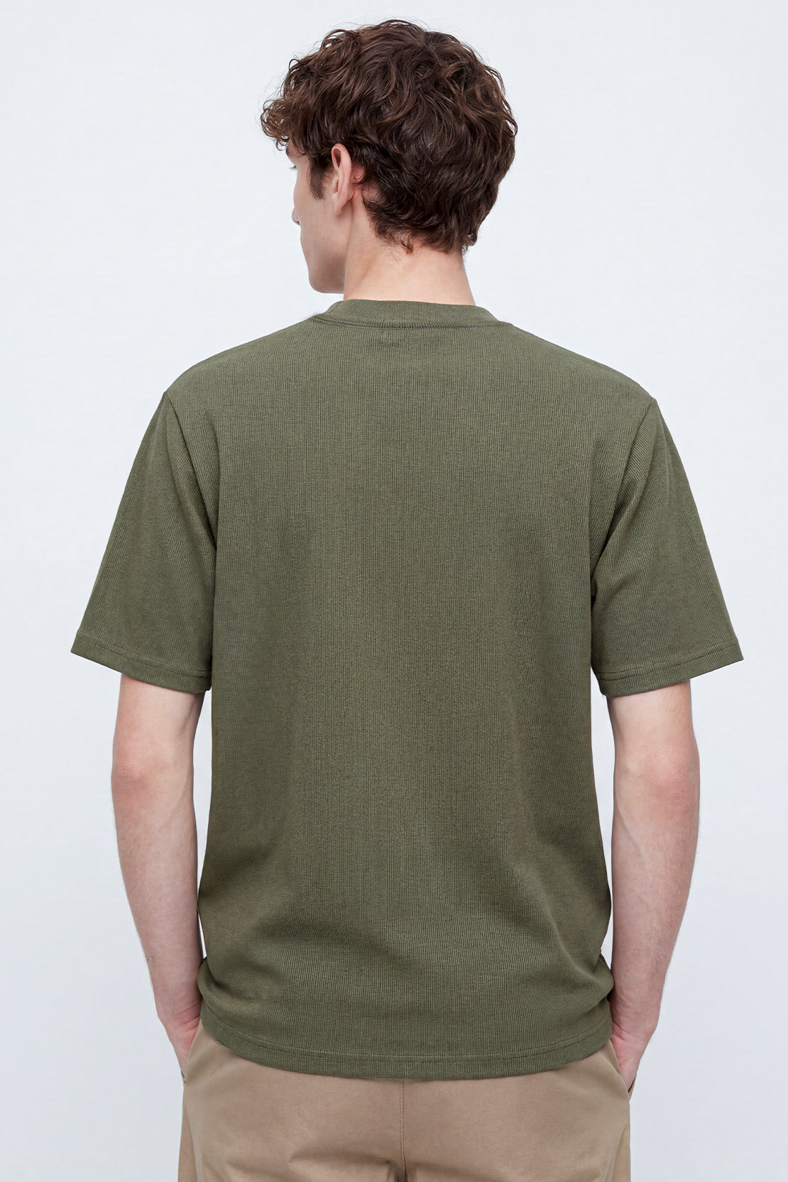 KOKO Lulu Crew Neck T-Shirt – Military Green