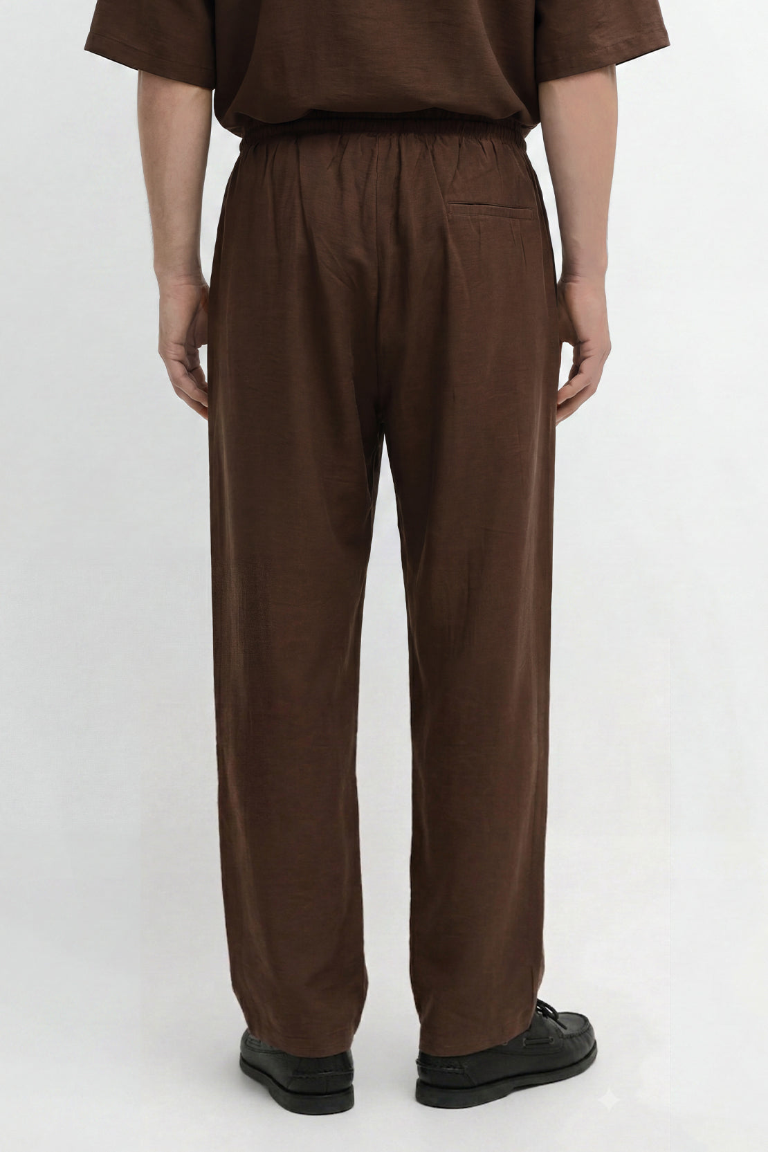 KOKO Premium Velvet Linen Pants – Coffee
