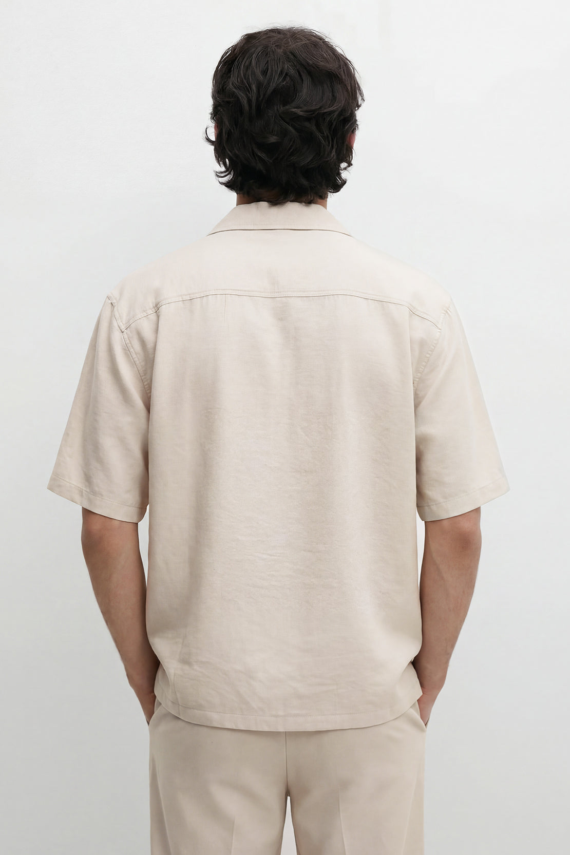 KOKO Premium Velvet Linen Short Sleeve Shirt