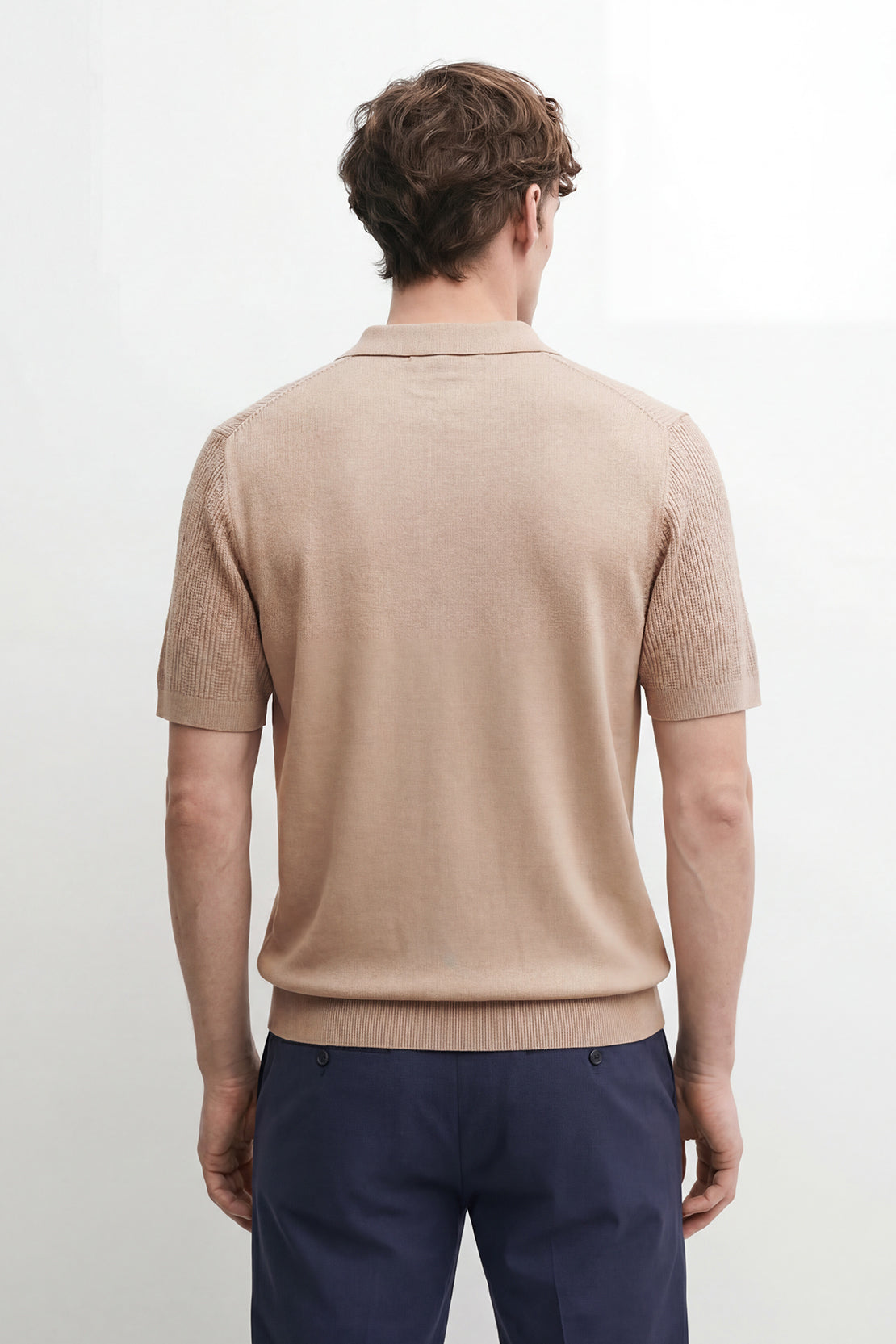 KOKO Core Knit Polo – Sand