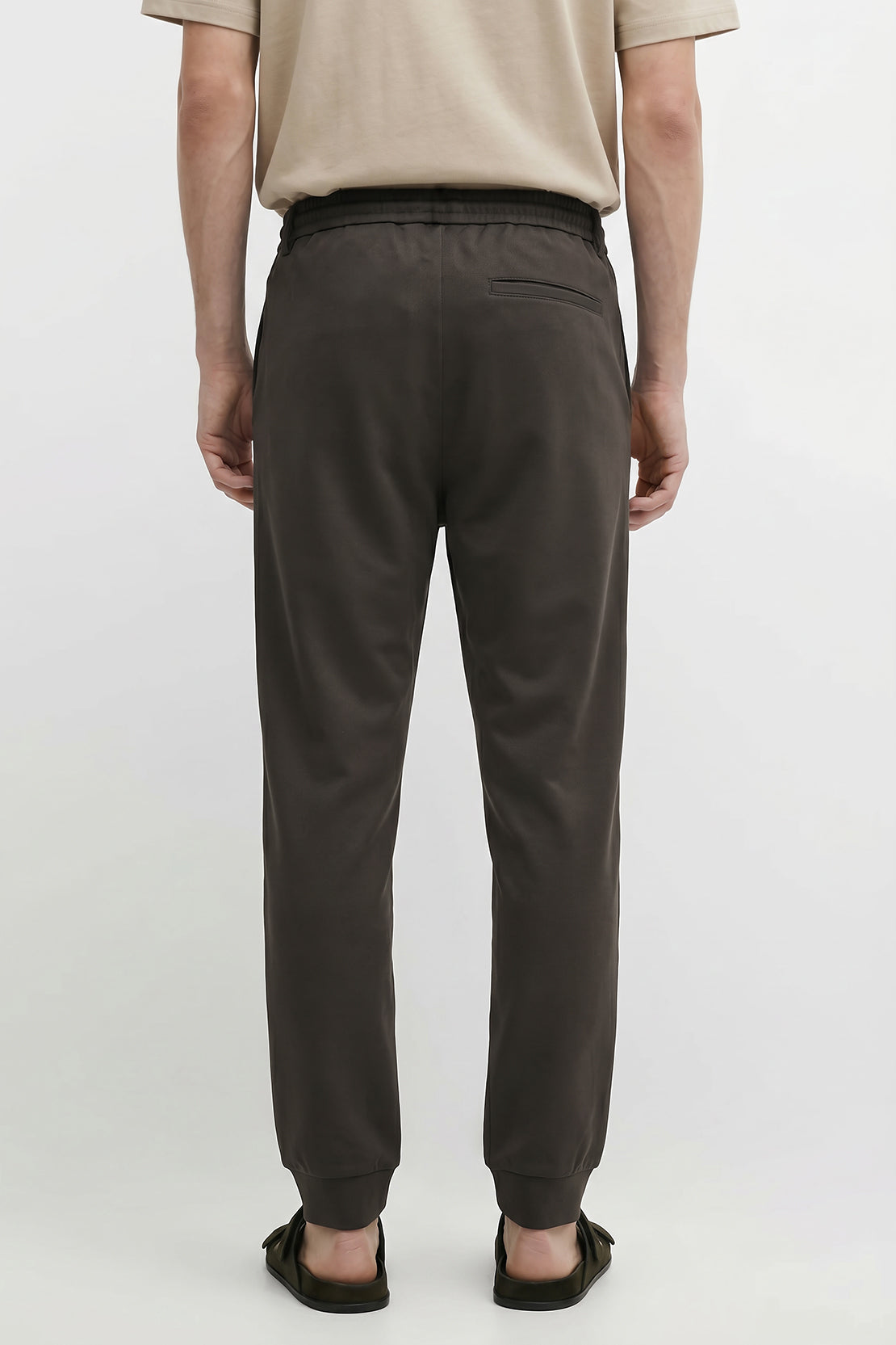 KOKO Plush Knit Jogger Bottom – Black