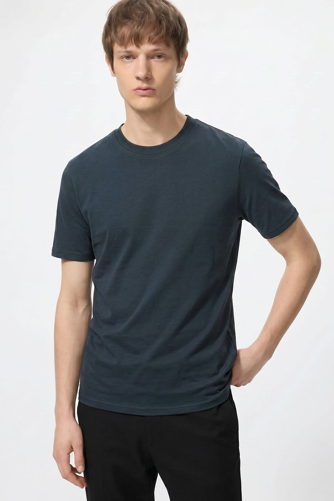 KOKO Move Knit Relaxed T-Shirt – Sapphire Blue