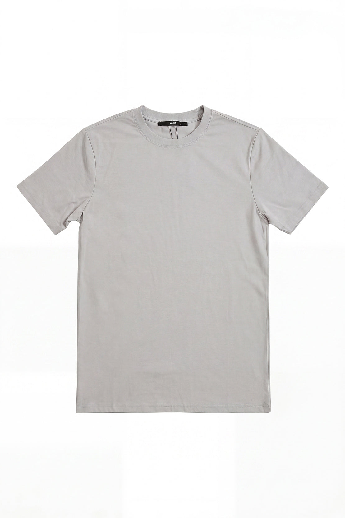 KOKO Move Knit Relaxed T-Shirt – Light Grey