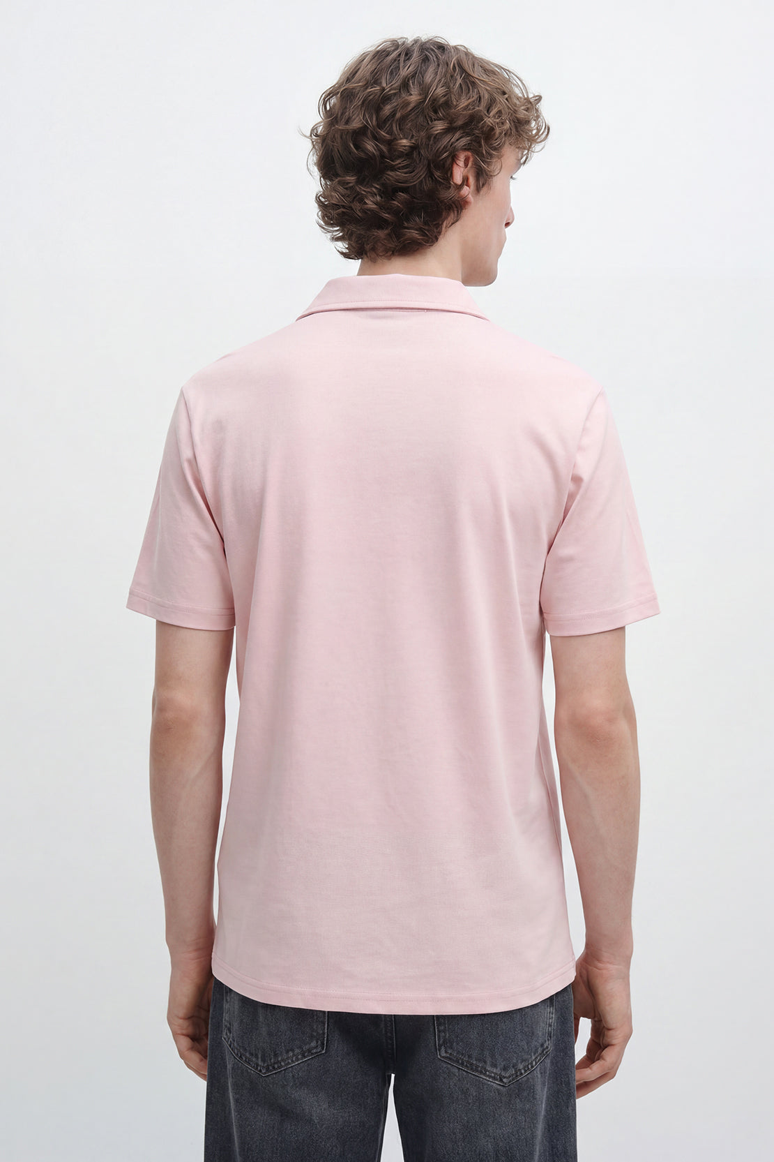 KOKO Soft Knit Short Sleeve Shirt – Pink