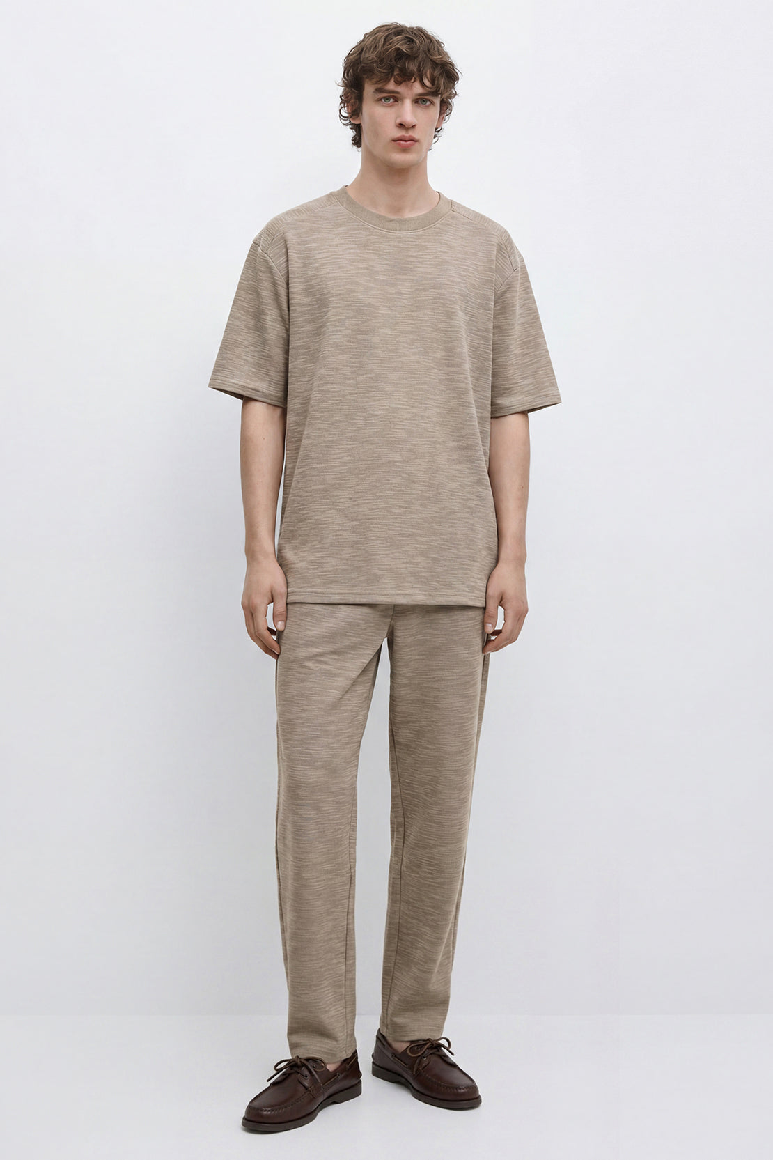 KOKO Air Rib Drop Shoulder T-Shirt – Clay