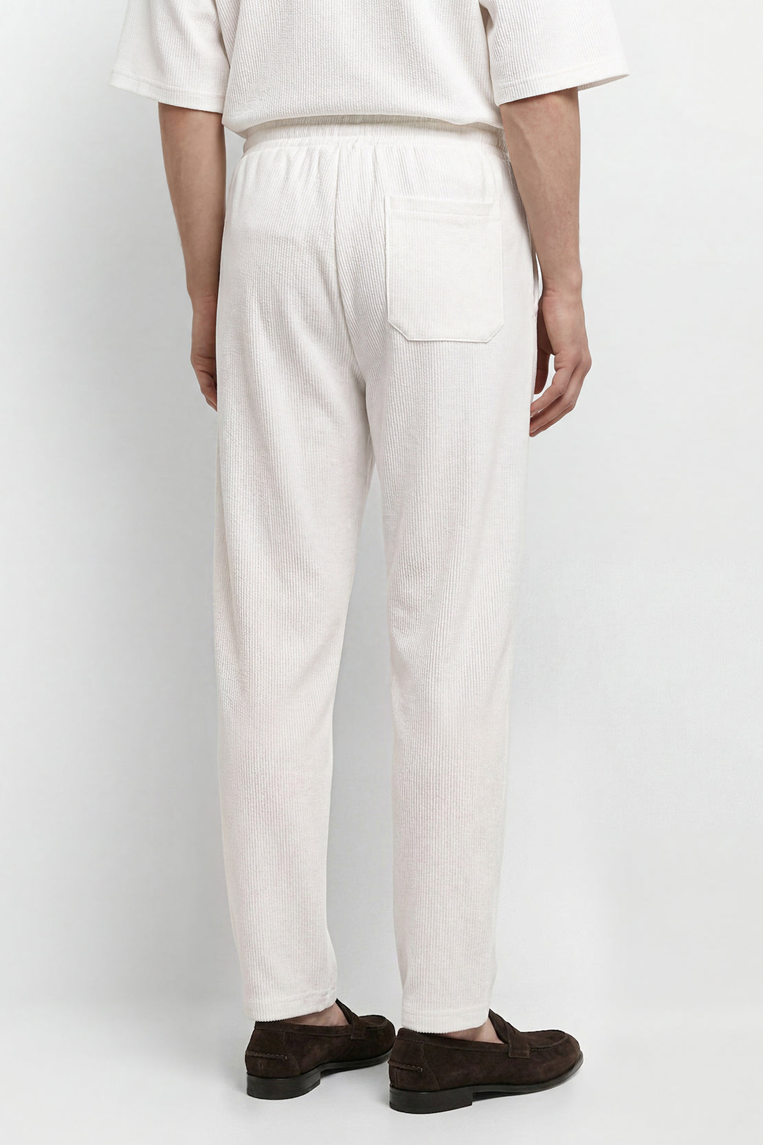 KOKO Craft Knit Co-Ord Bottom – White