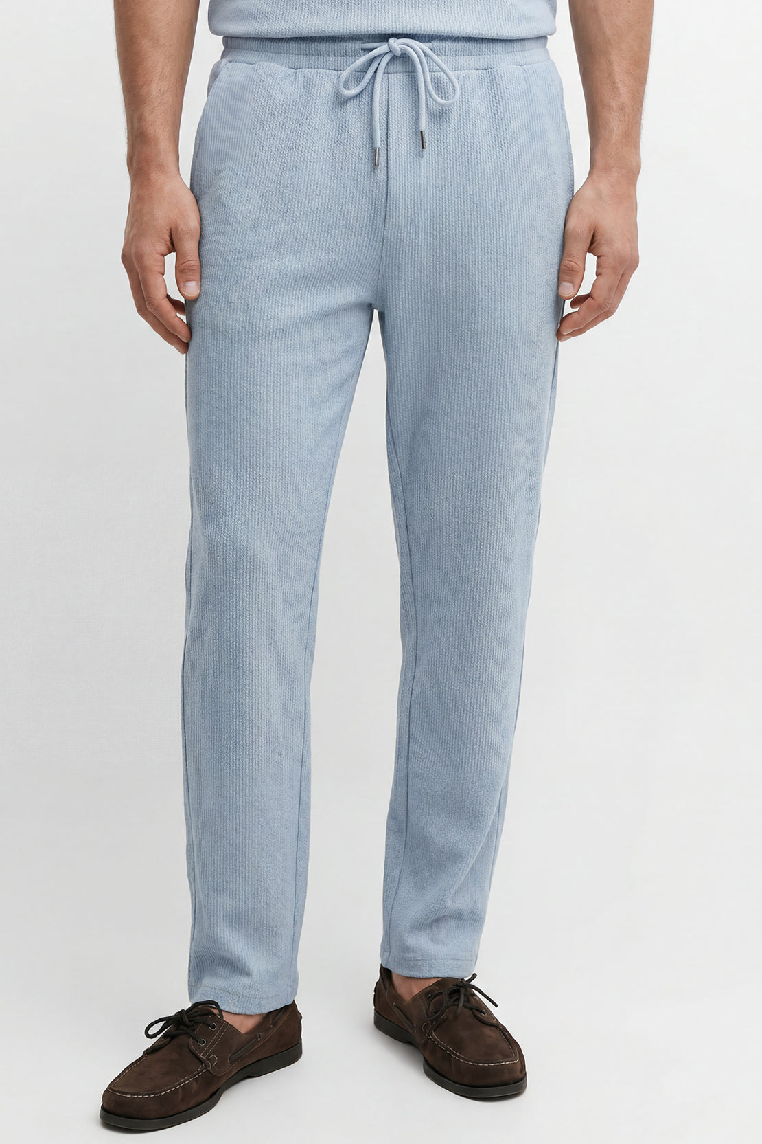 KOKO Craft Knit Co-Ord Bottom – Light Blue