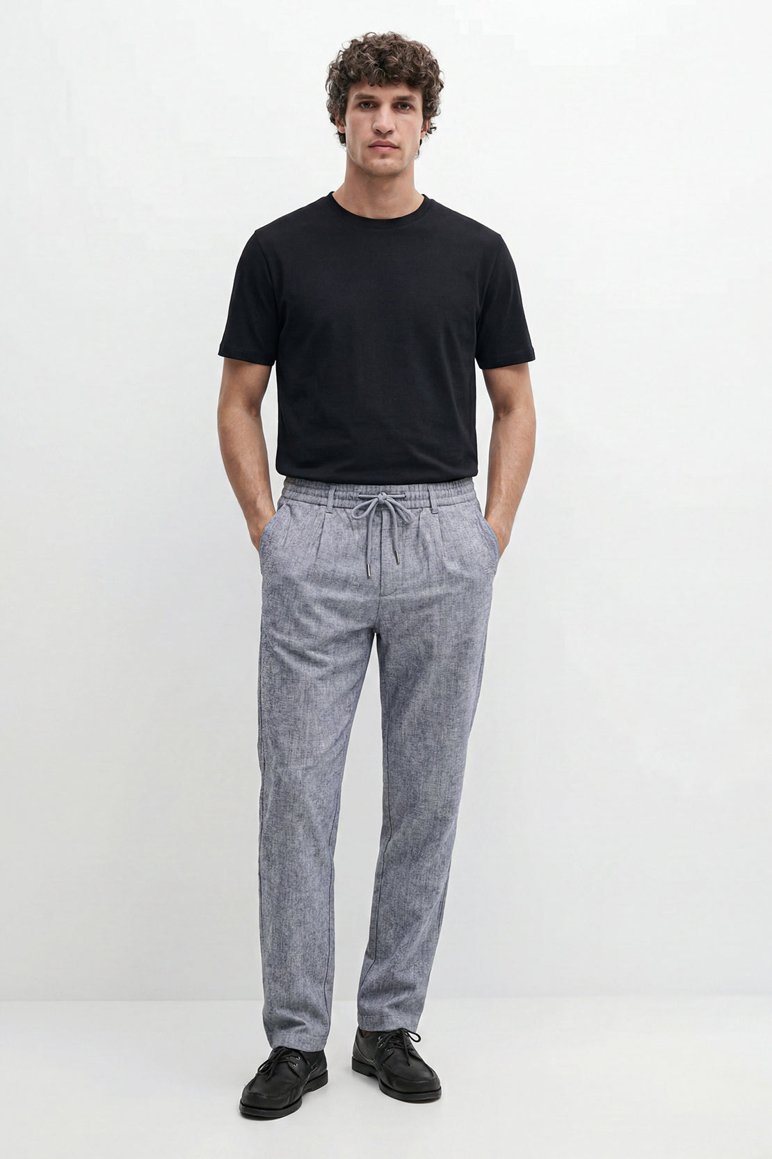 KOKO Lulu Linen Relaxed Trouser – Grey