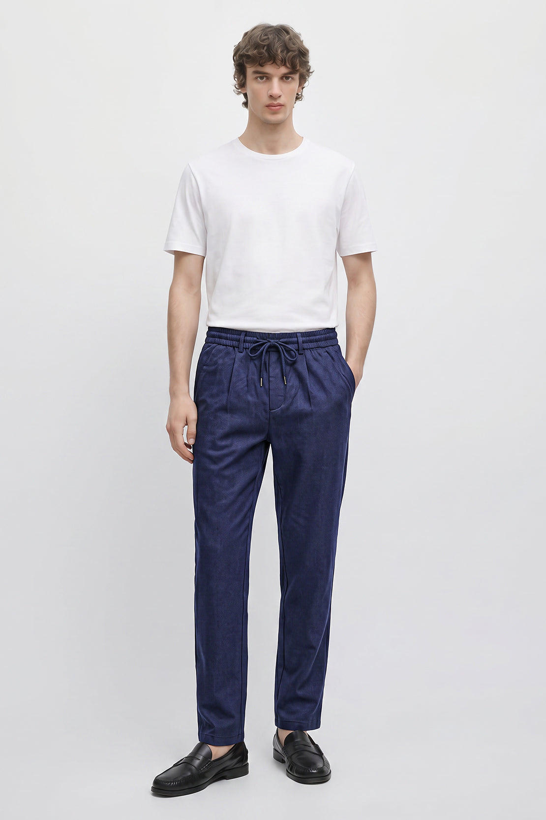 KOKO Lulu Linen Relaxed Trouser – Sapphire Blue