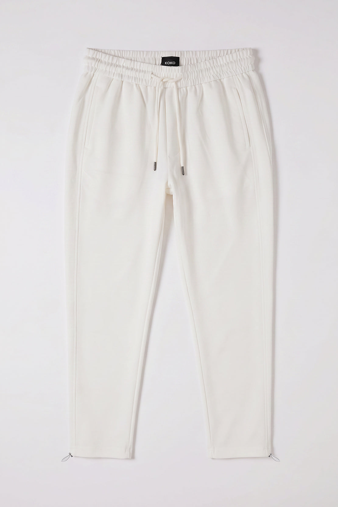 KOKO Lulu Fabric Relaxed Bottom – White