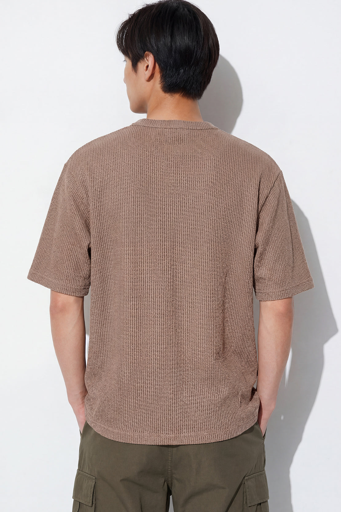 KOKO Modal Crew Top – Light Brown