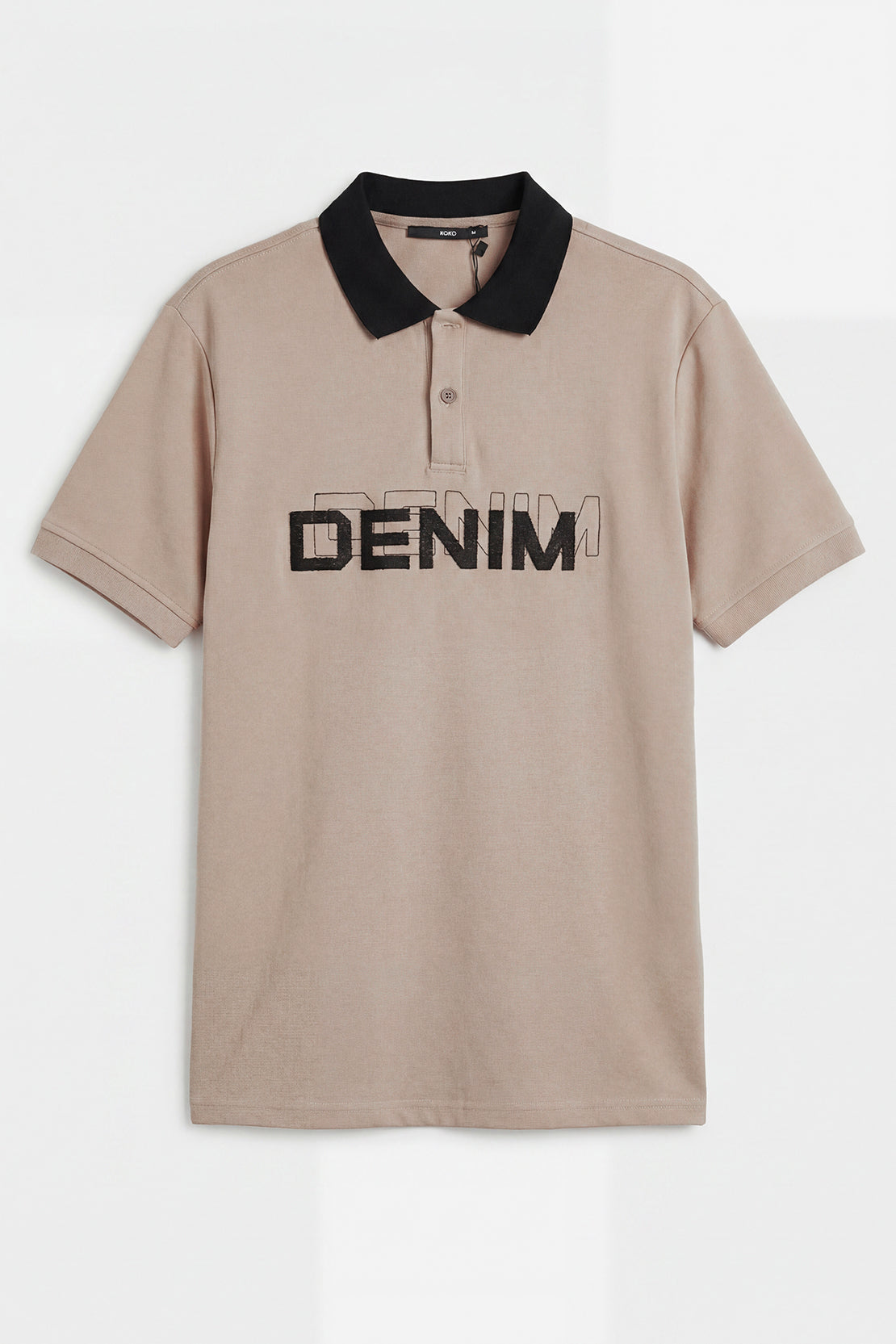 KOKO Modal Blend Polo T-Shirt – Coffee