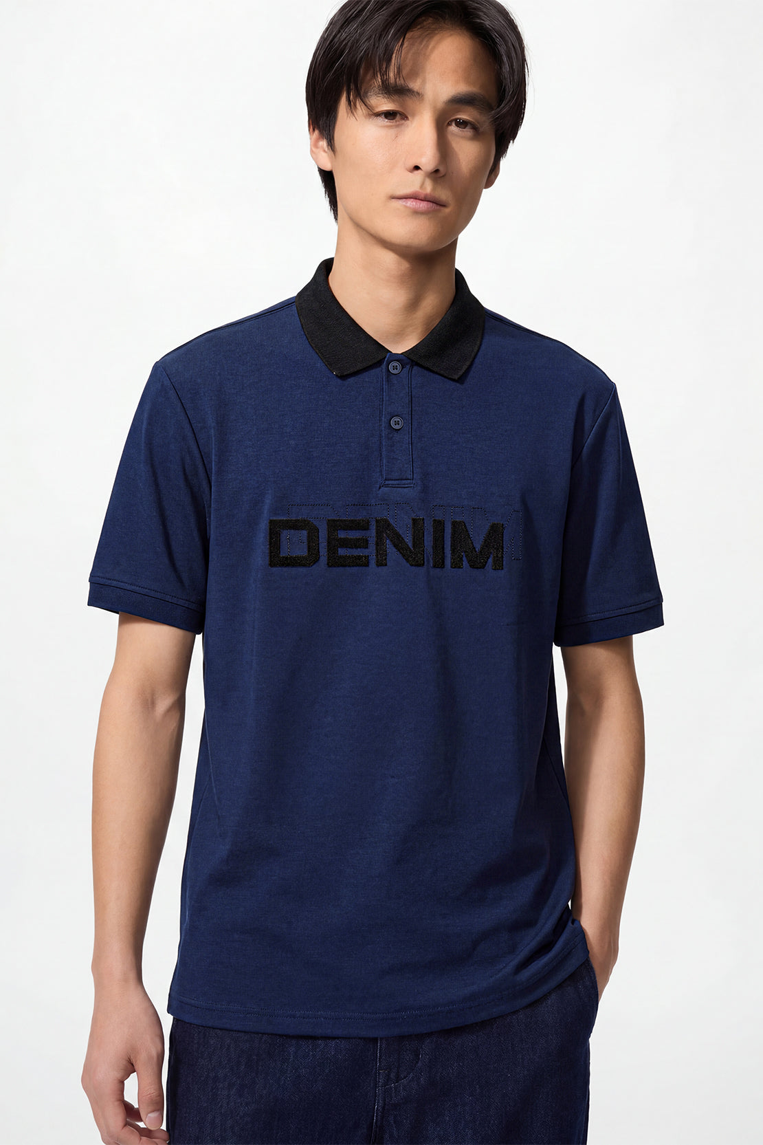 KOKO Modal Blend Polo T-Shirt – Royal Blue