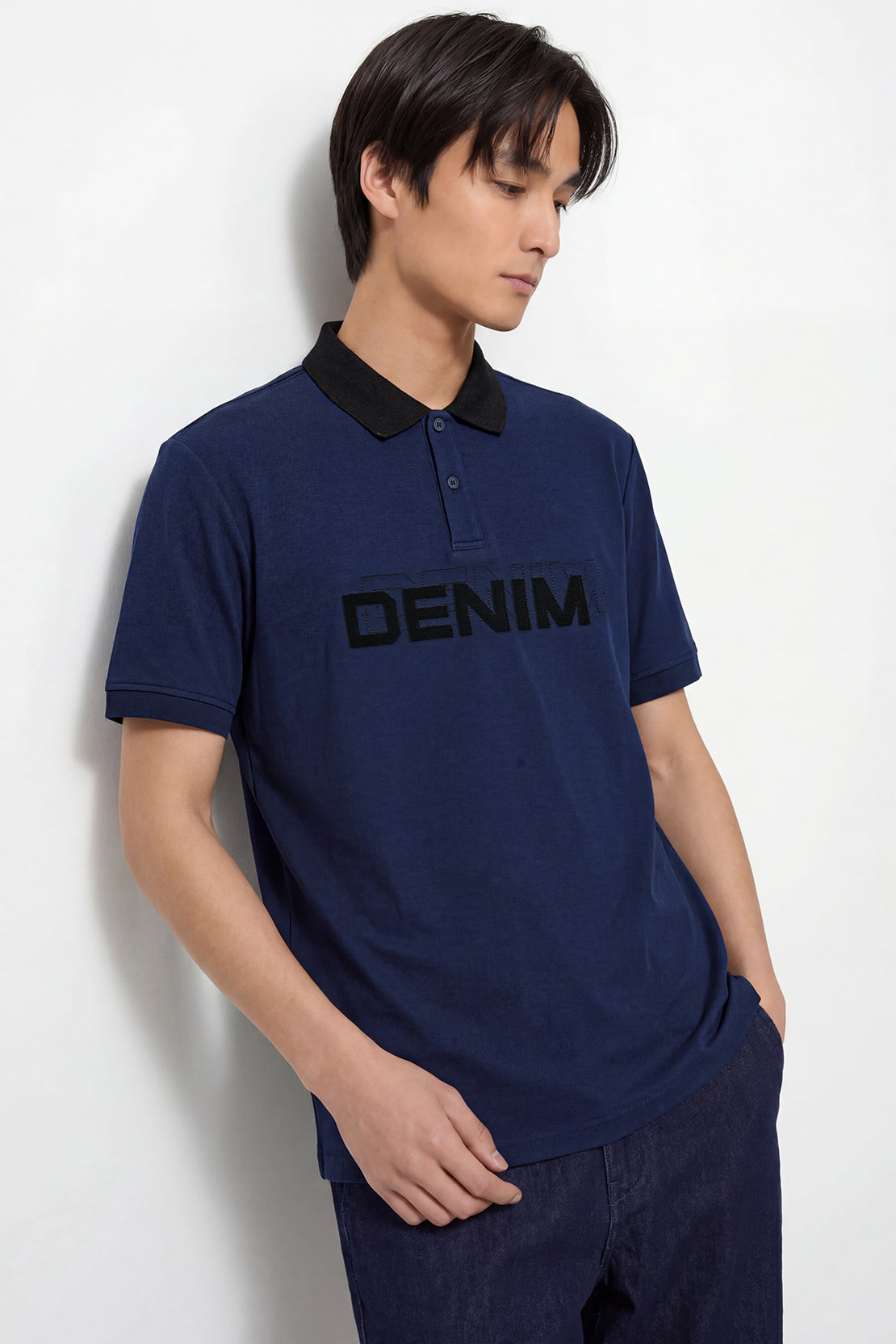 KOKO Modal Blend Polo T-Shirt – Royal Blue