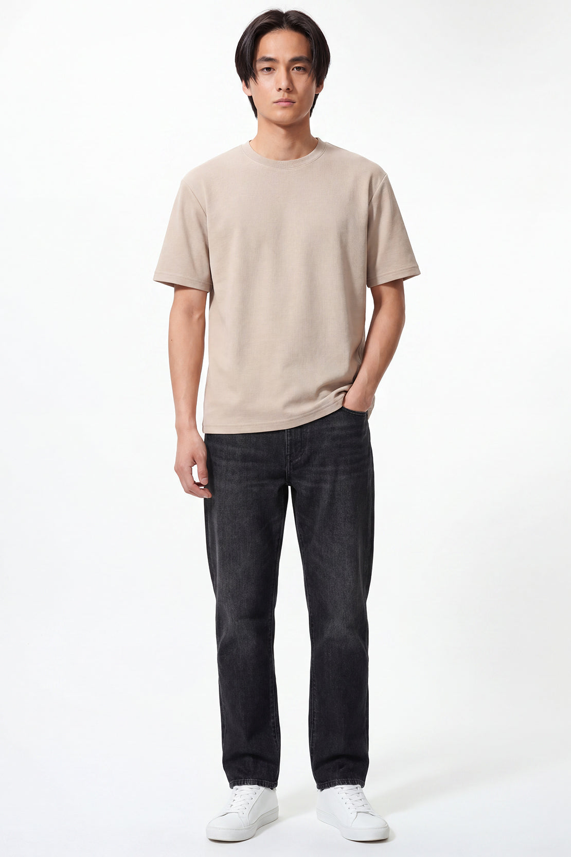 KOKO Soft Knit Crew T-Shirt – Clay