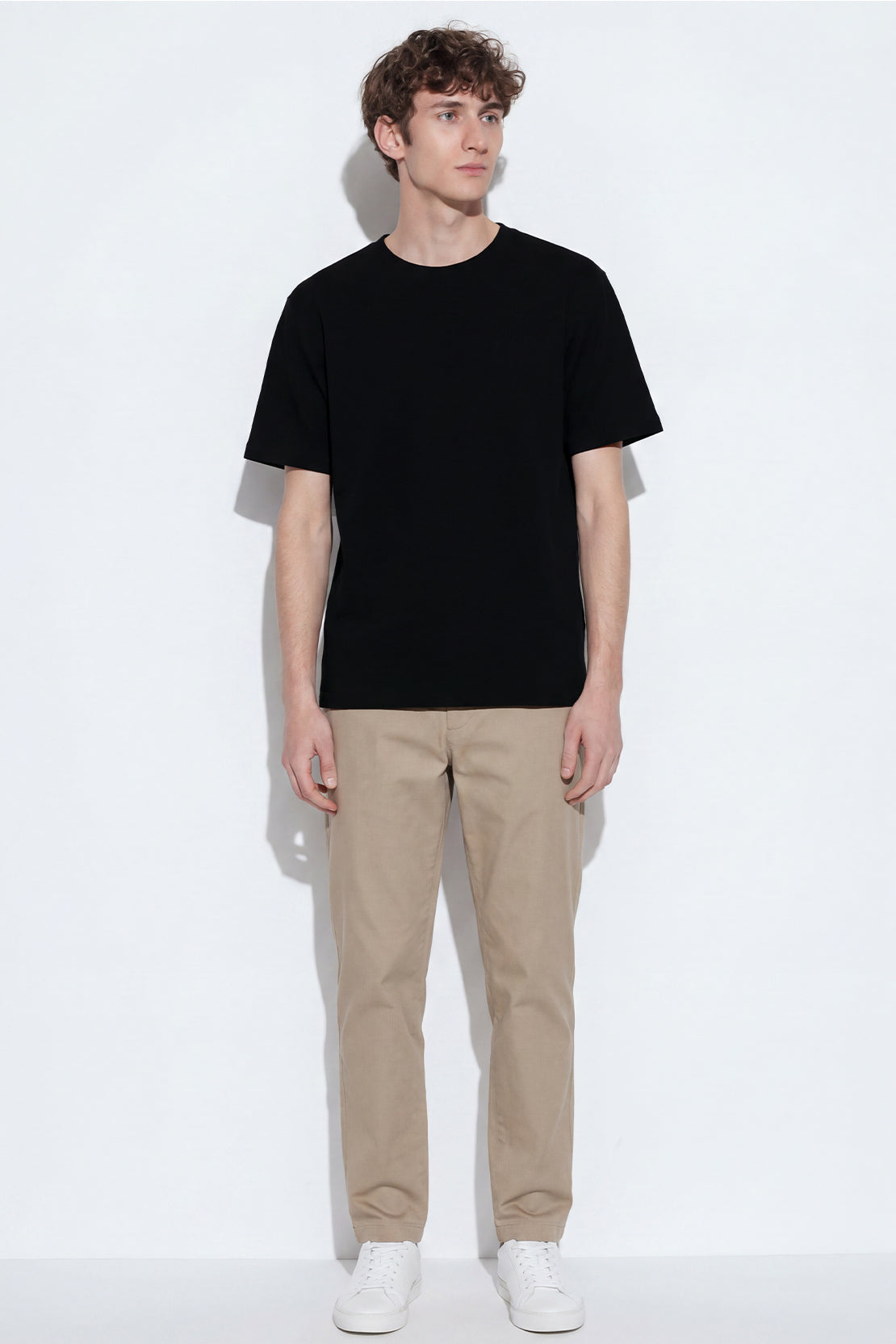 KOKO Soft Knit Crew T-Shirt – Black