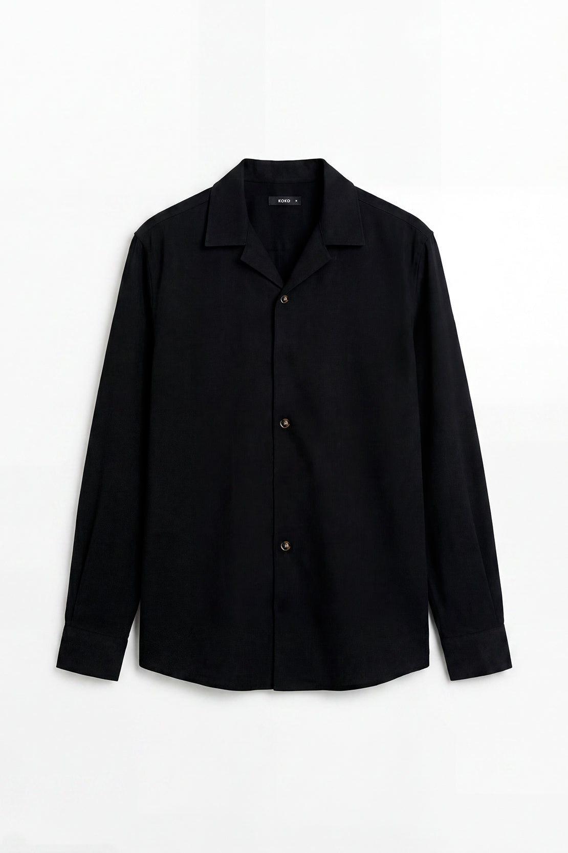 KOKO Linen Shirt – Black