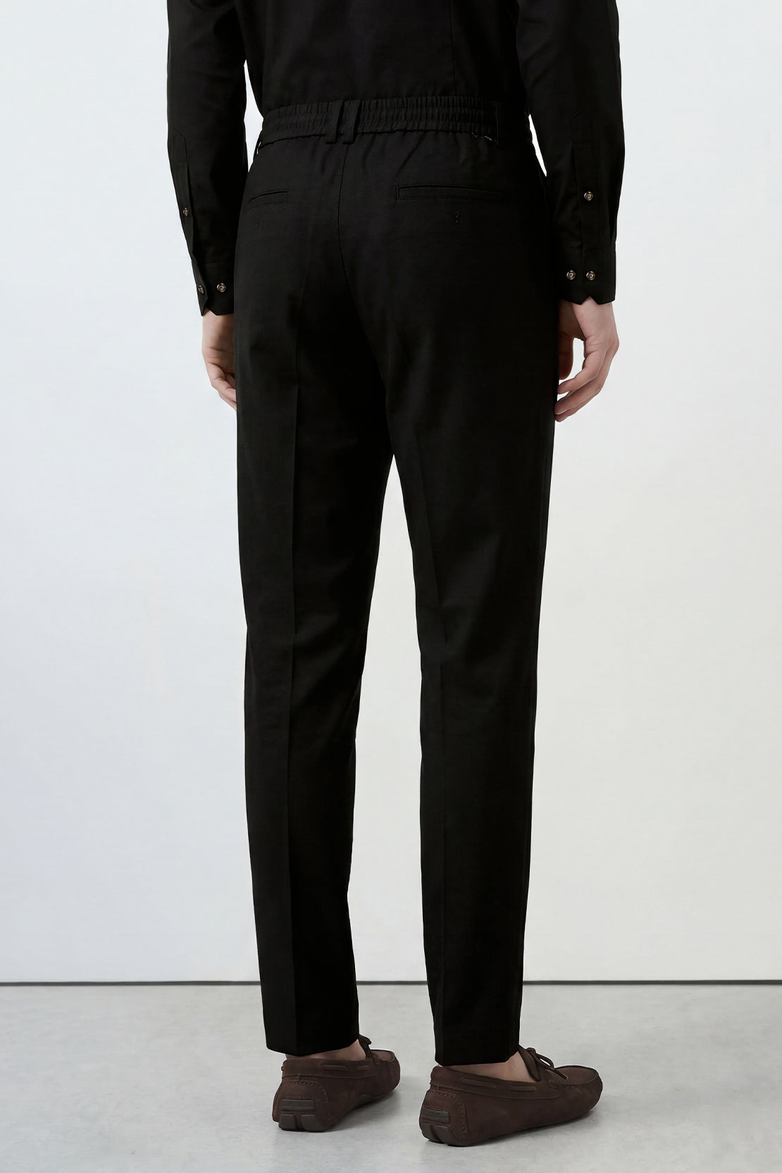 KOKO Linen Relaxed Pants – Black